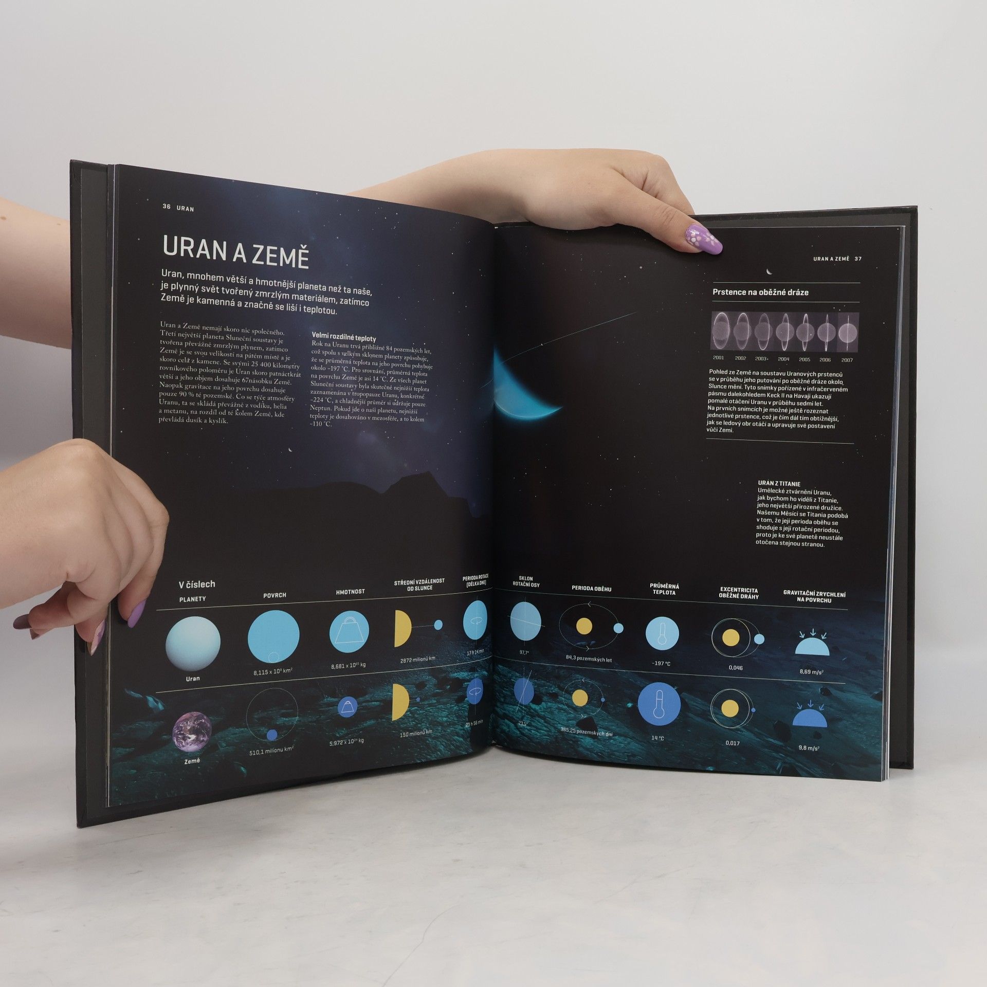 Autorenkollektiv Atlas Vesmíru 27. Uran a Neptun