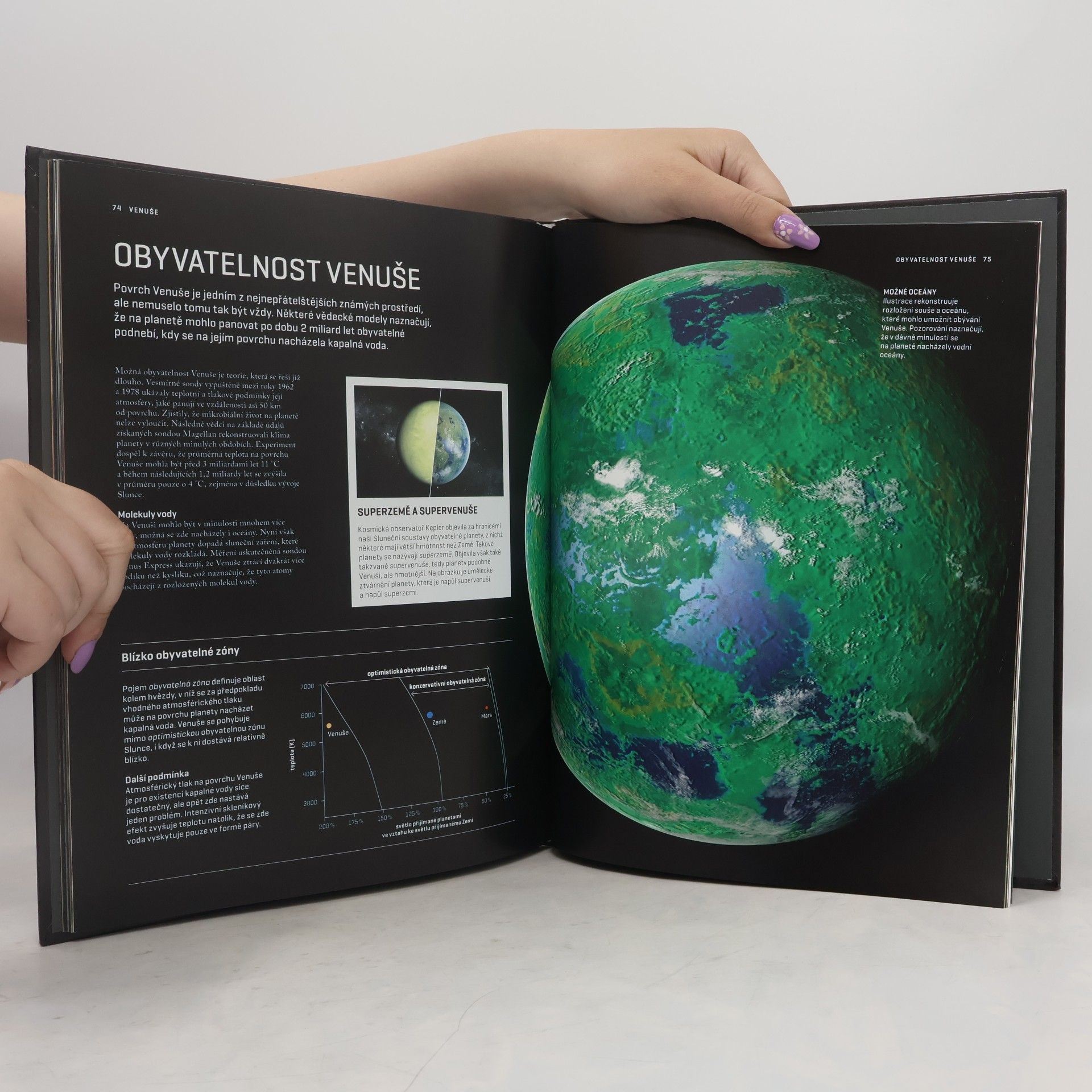 AA.VV. Atlas Vesmíru 24. Merkur a Venuše
