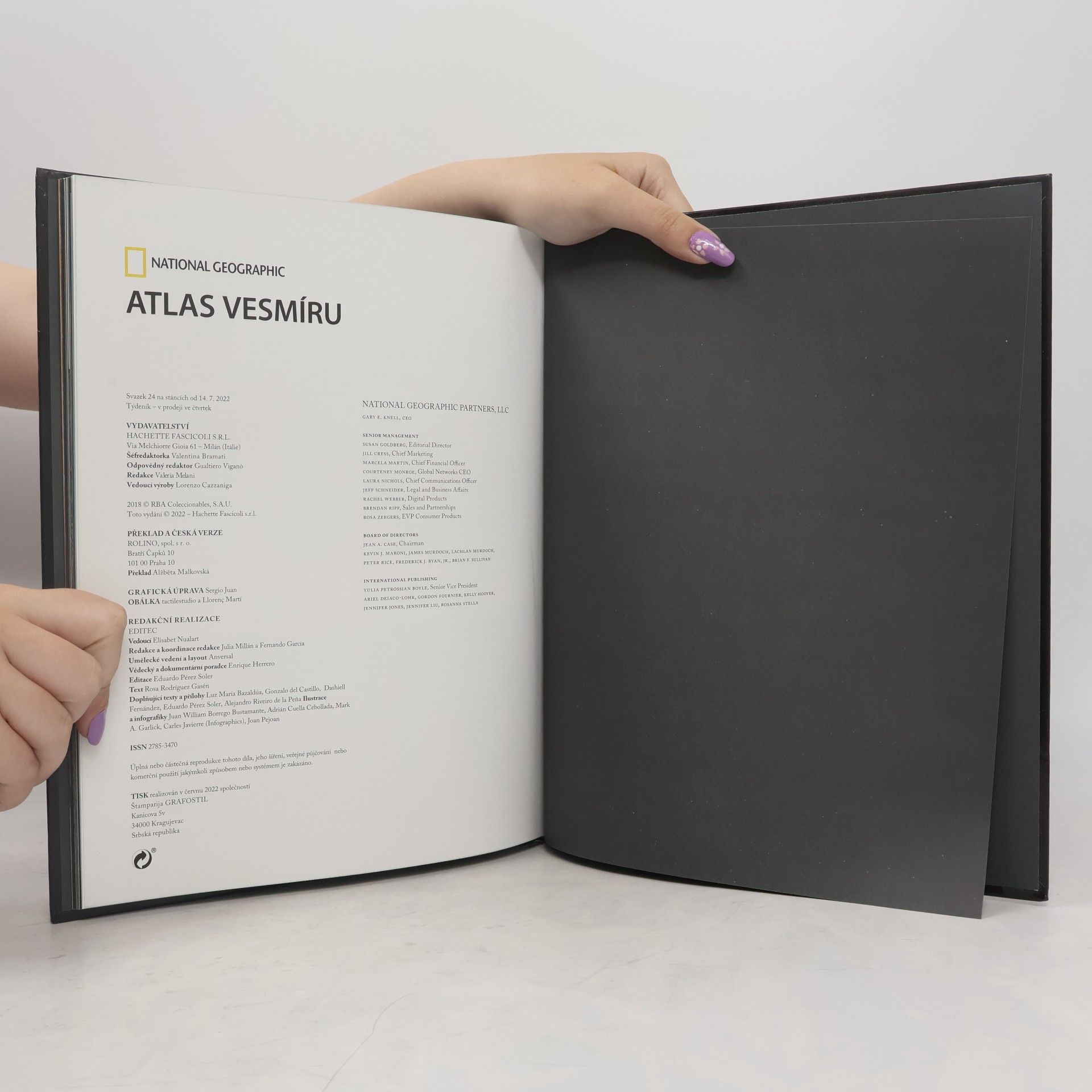 AA.VV. Atlas Vesmíru 24. Merkur a Venuše