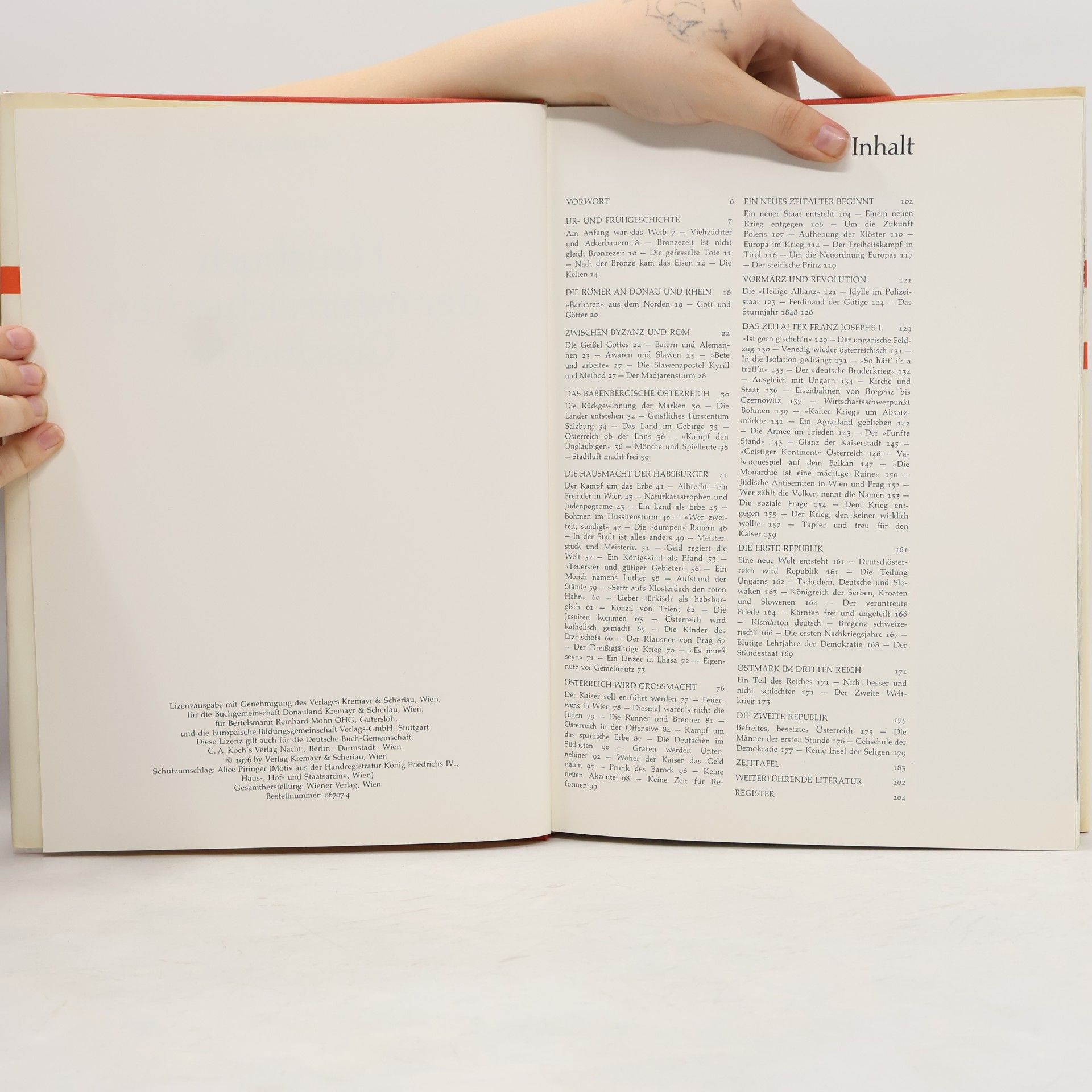 Heinz Siegert Hausbuch der österreichischen Geschichte