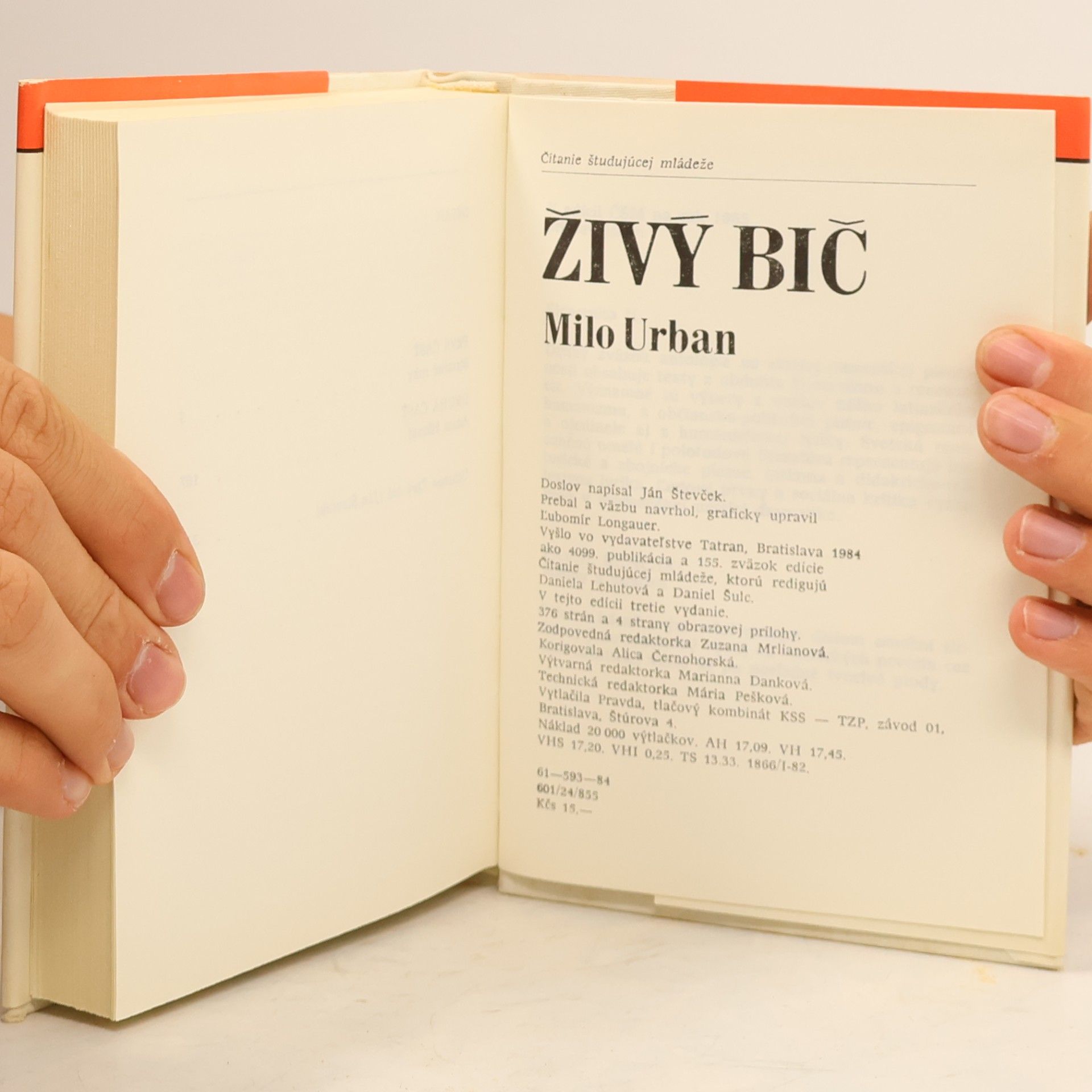 Milo Urban Živý bič