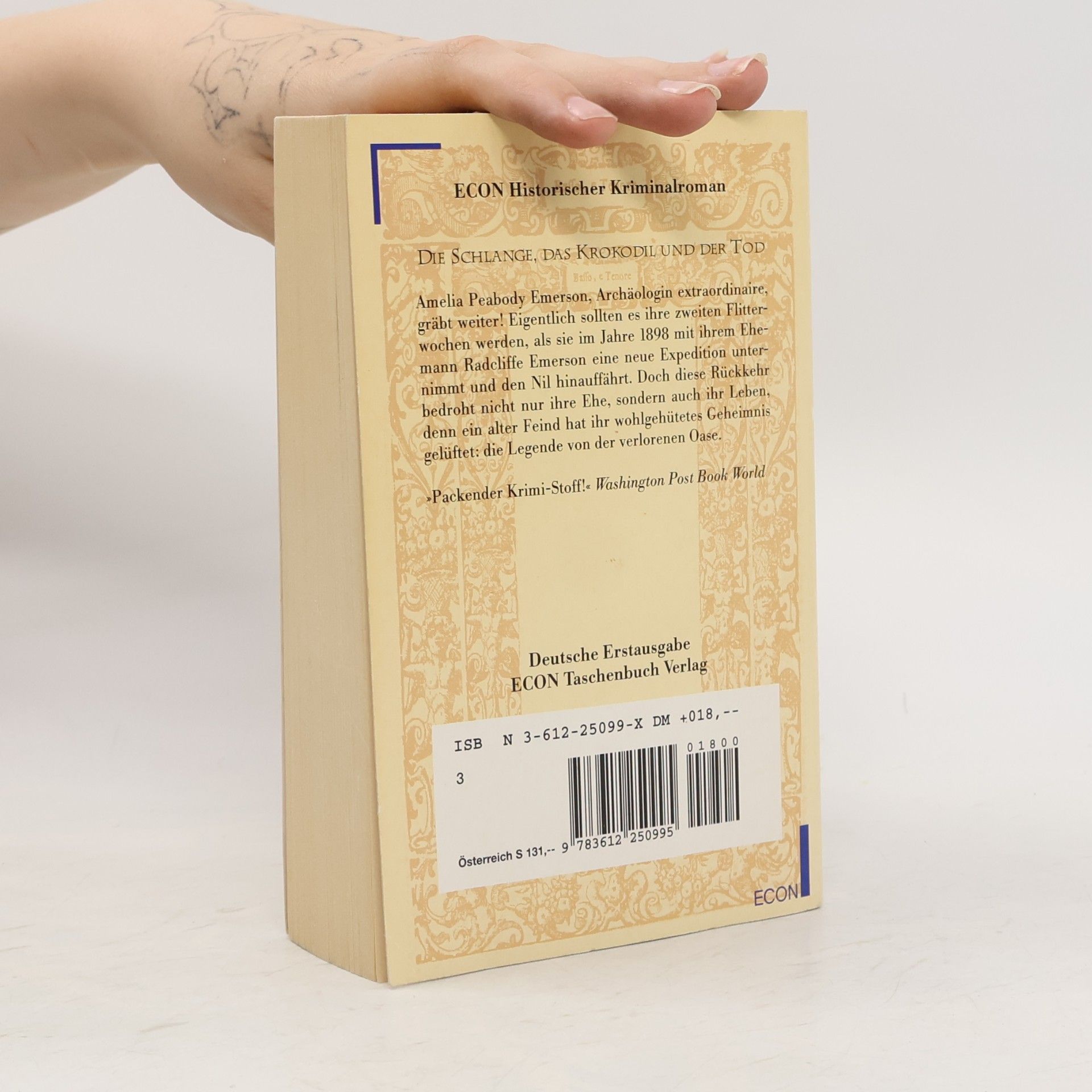 Elizabeth Peters Die Schlange, das Krokodil und der Tod