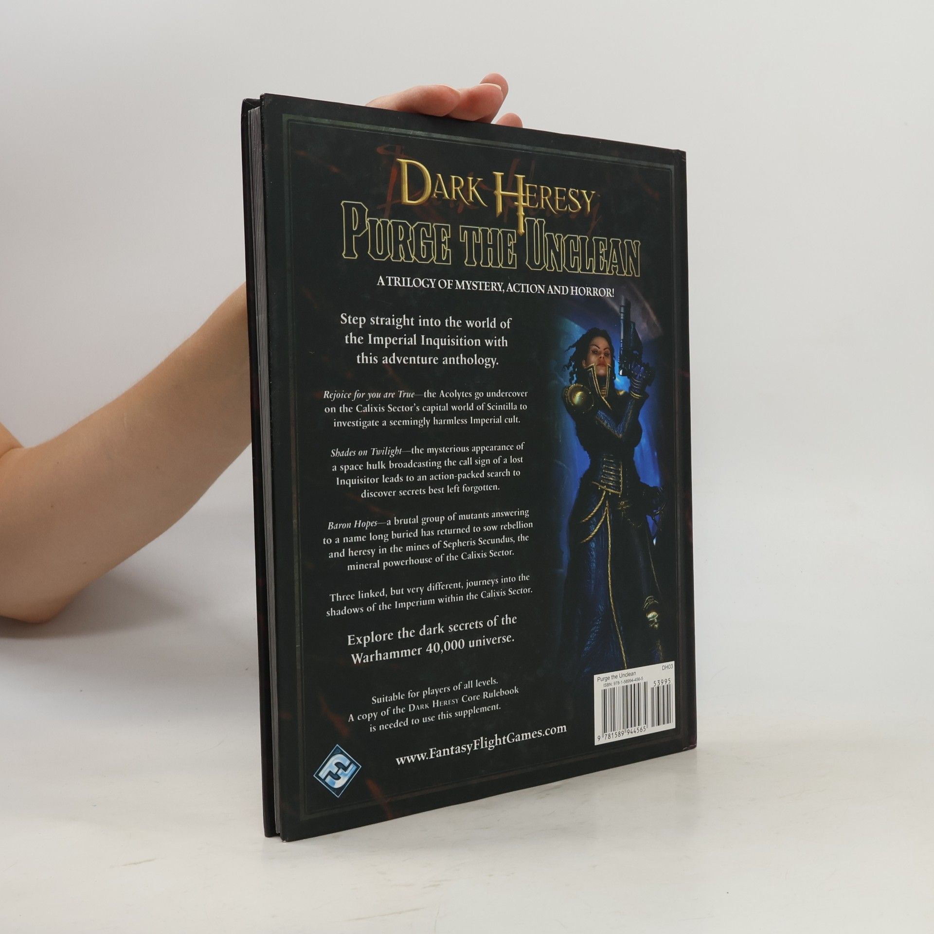 T. S. Luikhart Dark Heresy: Purge the Unclean