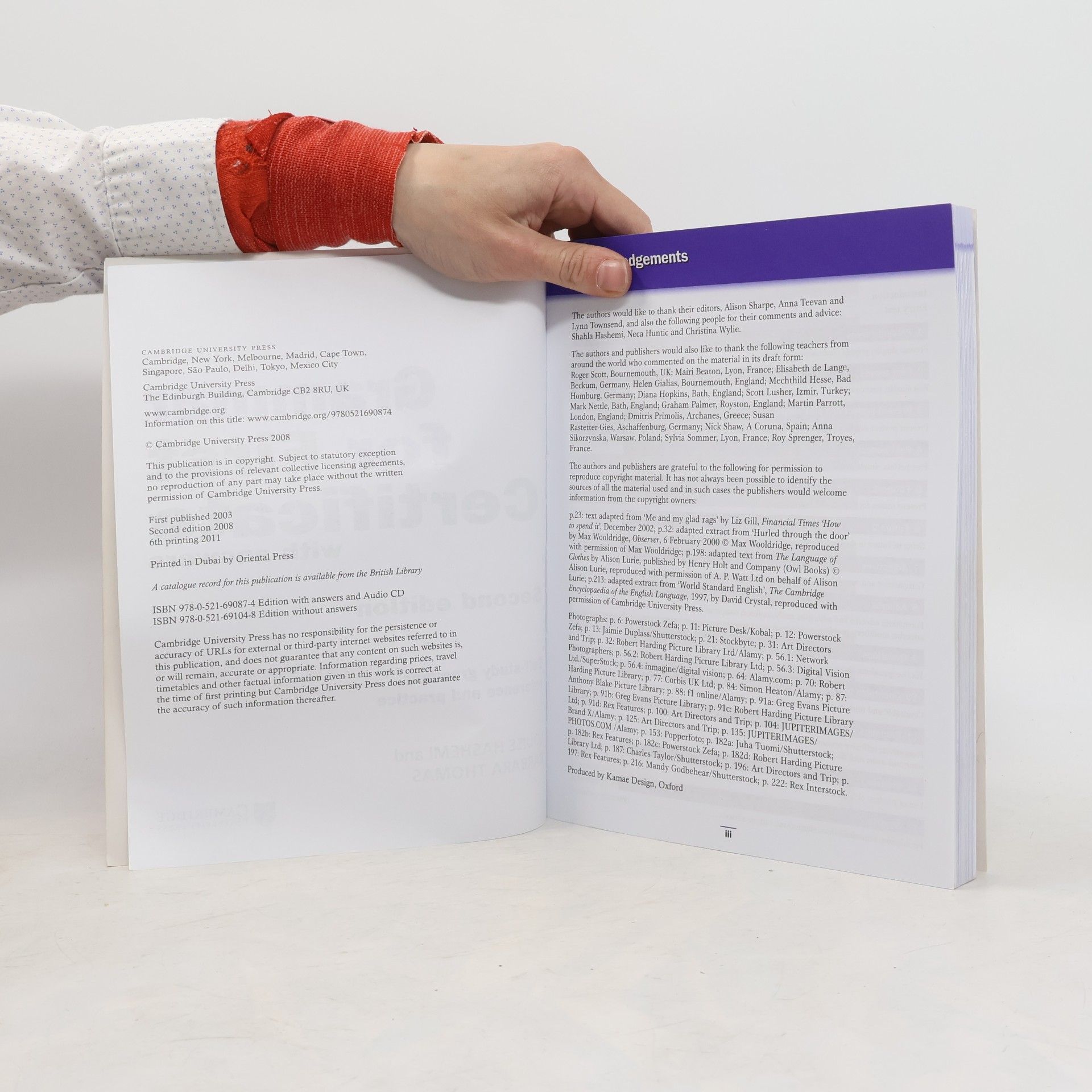 Louise Hashemi Grammar for First Certificate with Answers
