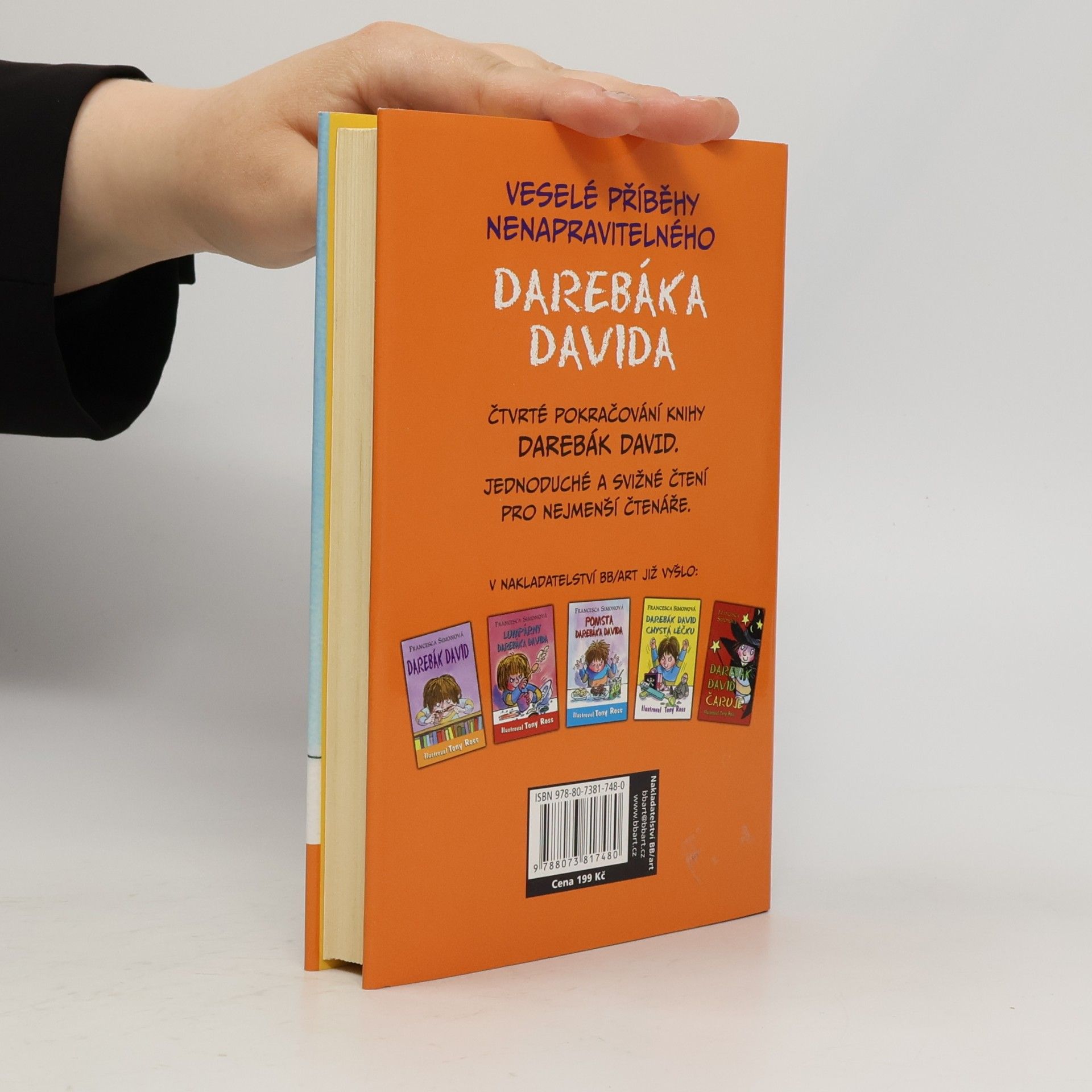 Francesca Simon Nápady darebáka Davida
