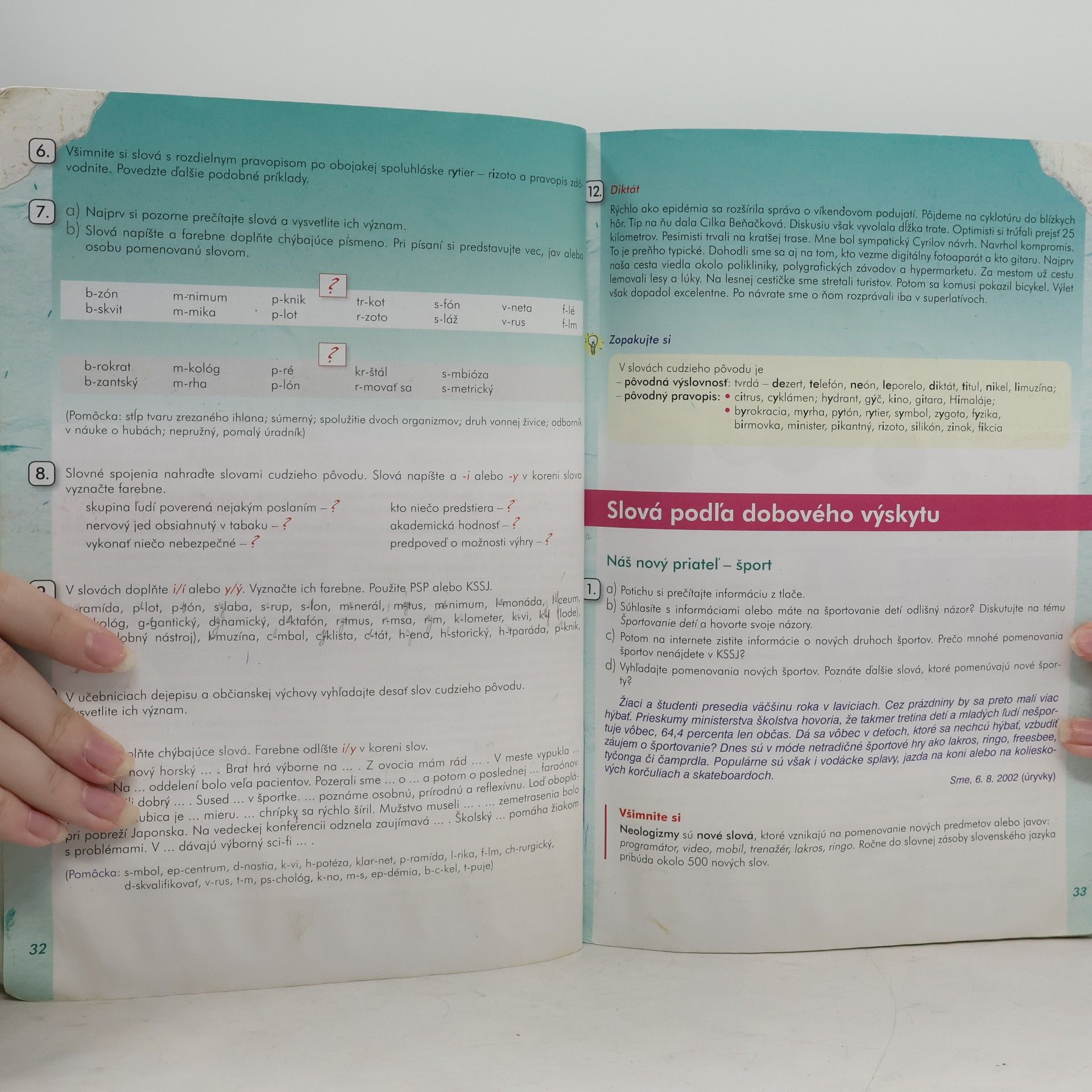 Autorenkollektiv Slovenský jazyk pre 7.ročník základnej školy