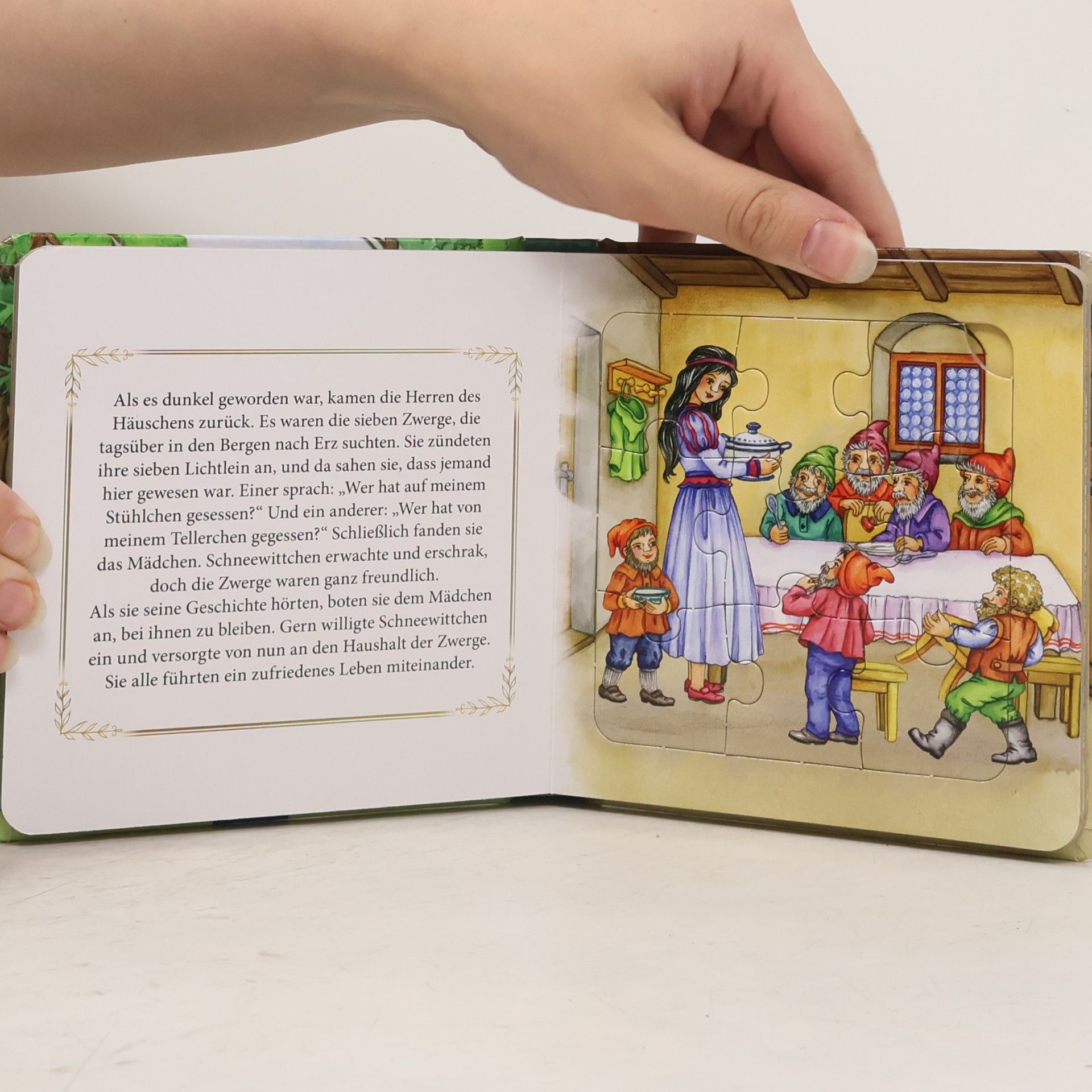 Trötsch Verlag Trötsch Pappenbuch Puzzlebuch Schneewittchen