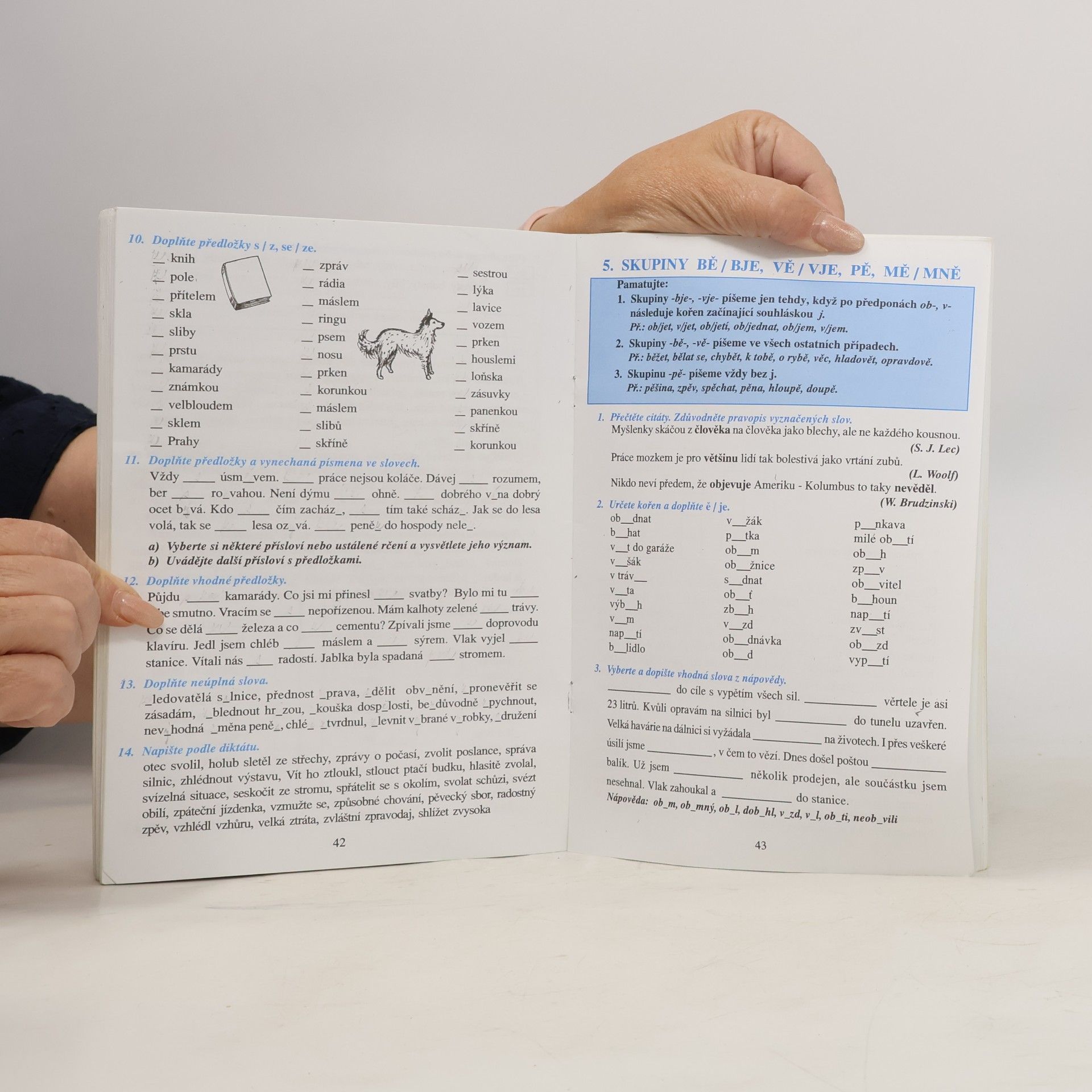 Ivana Špuláková Opakujeme češtinu ve 3. až 5.ročníku. Pravopisná cvičení, diktáty