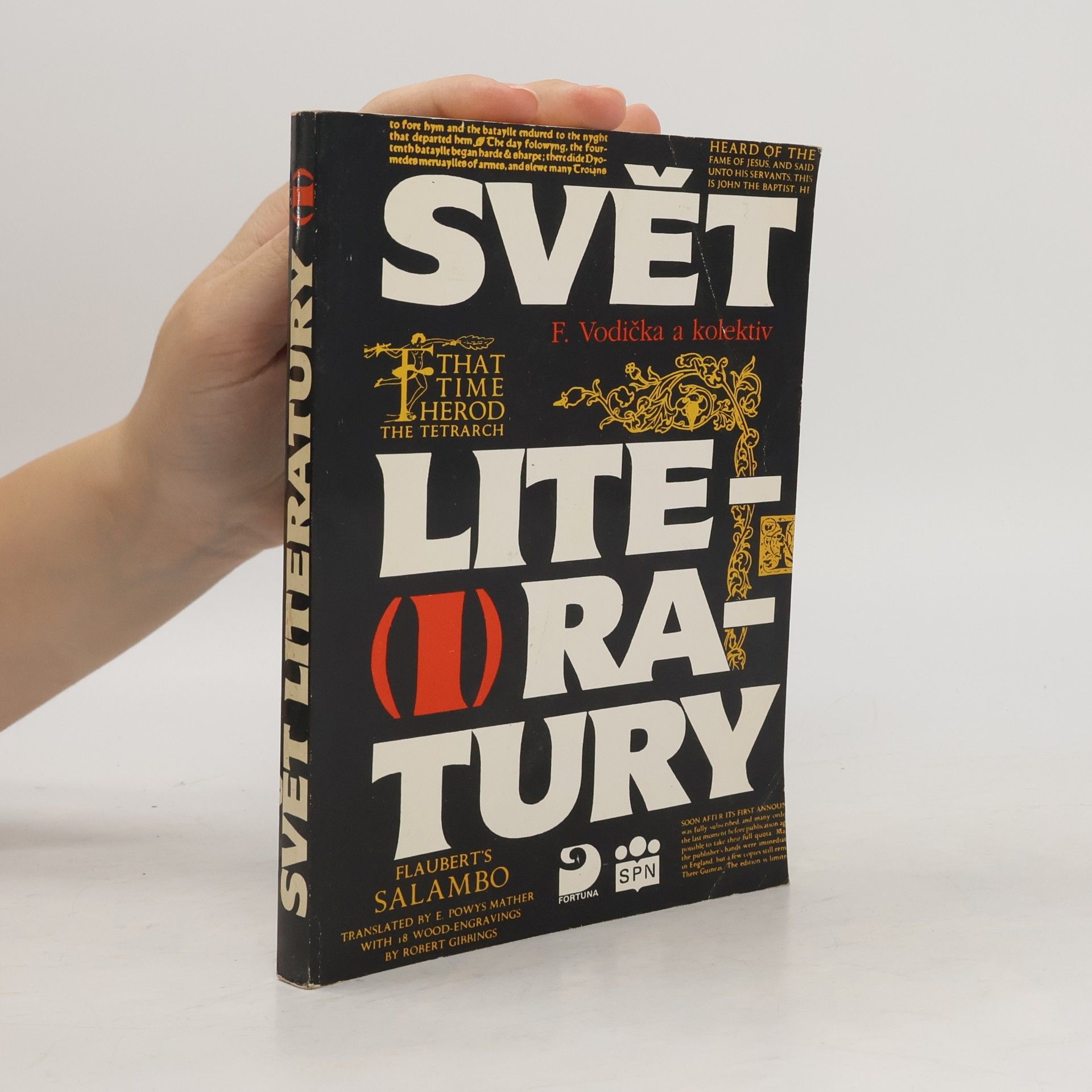 Svět literatury. [Díl] 1