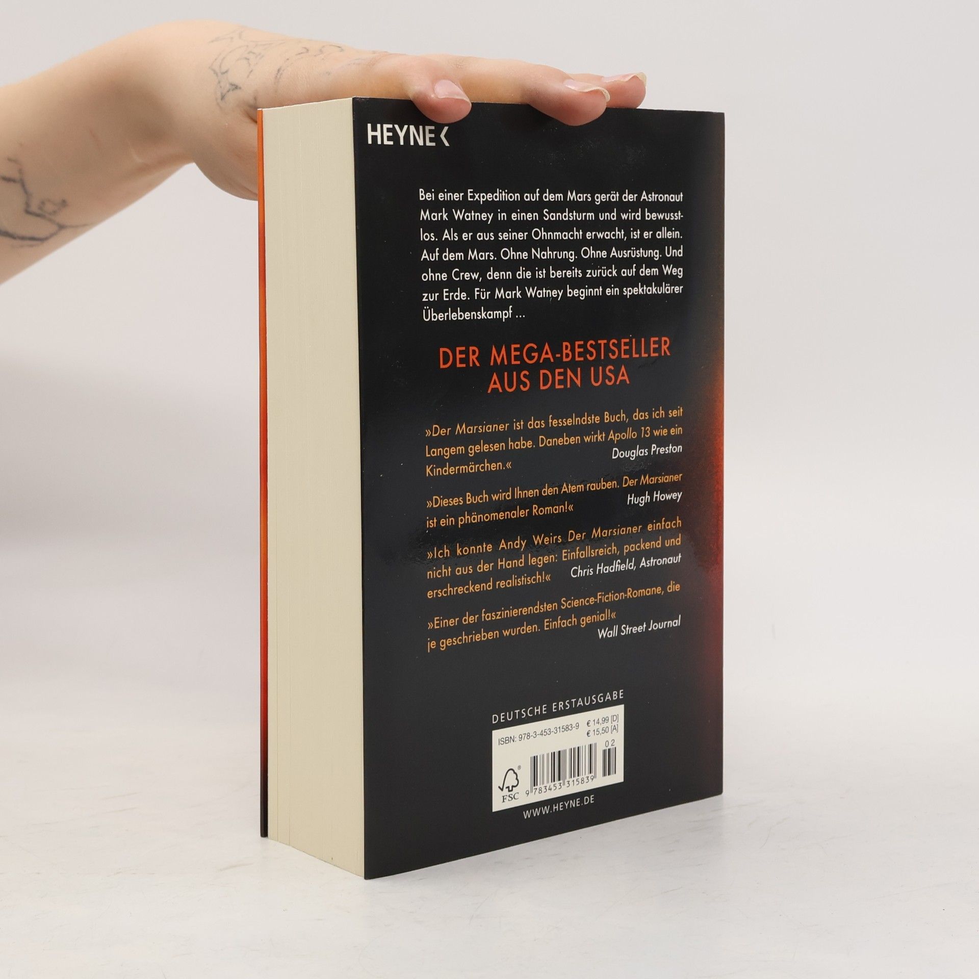 Andy Weir Der Marsianer