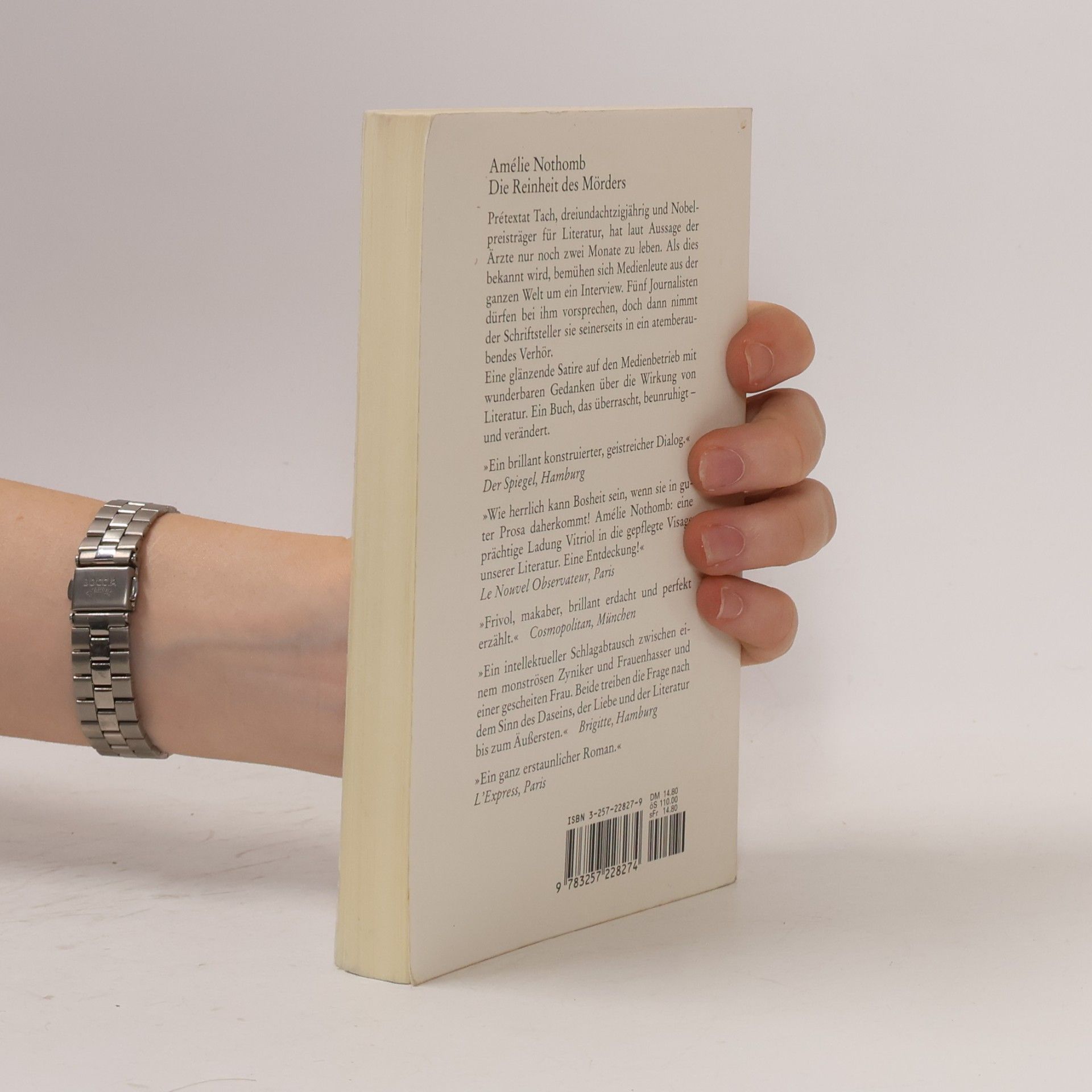 Amélie Nothomb Die Reinheit des Mörders
