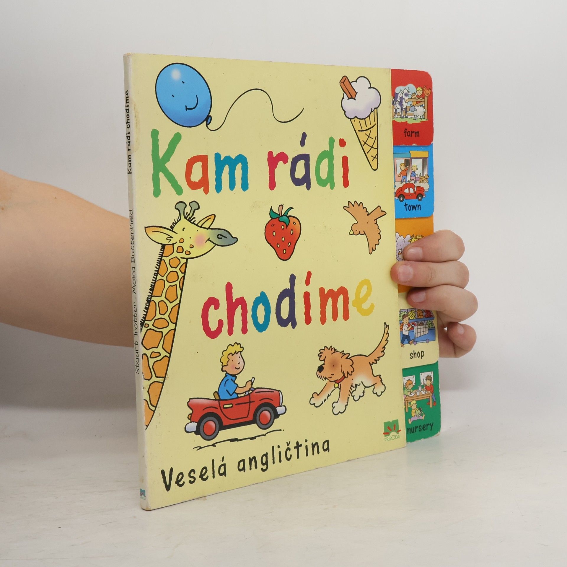 Moira Butterfield Kam rádi chodíme. Veselá angličtina