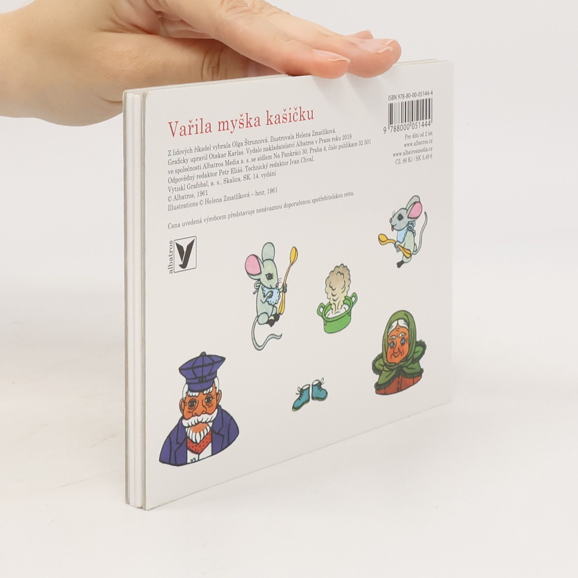 Helena Zmatlíková Vařila myška kašičku