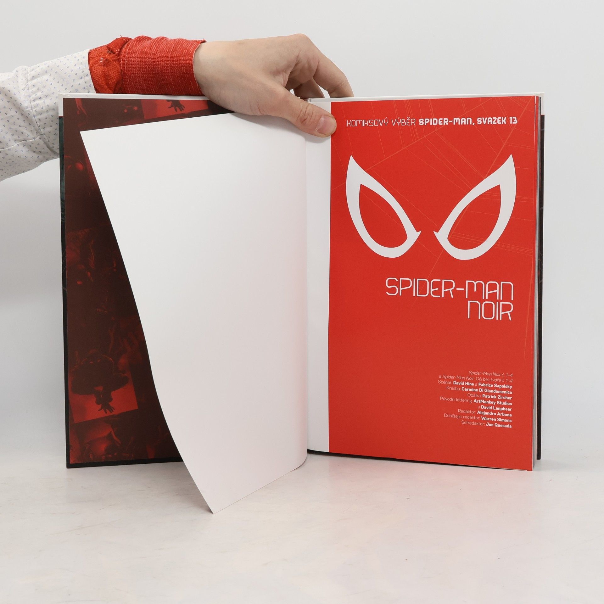 David Hine Komiksový výběr Spider-man 13. Noir