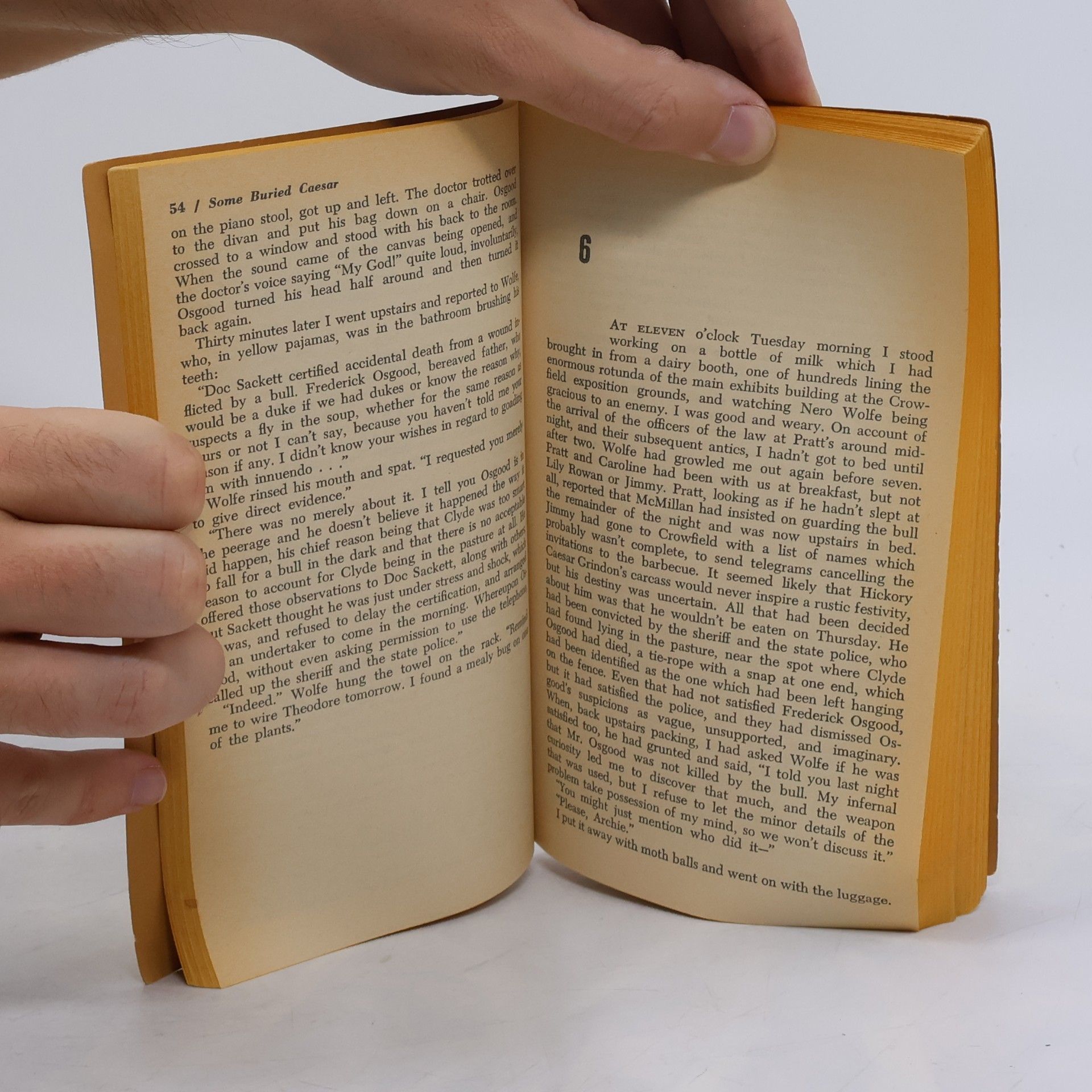Rex Stout Some Buried Caesar