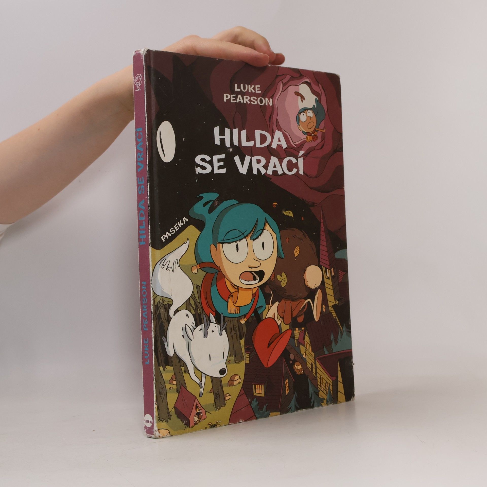 Luke Pearson Hilda a ptačí slavnost. Hilda a černý pes