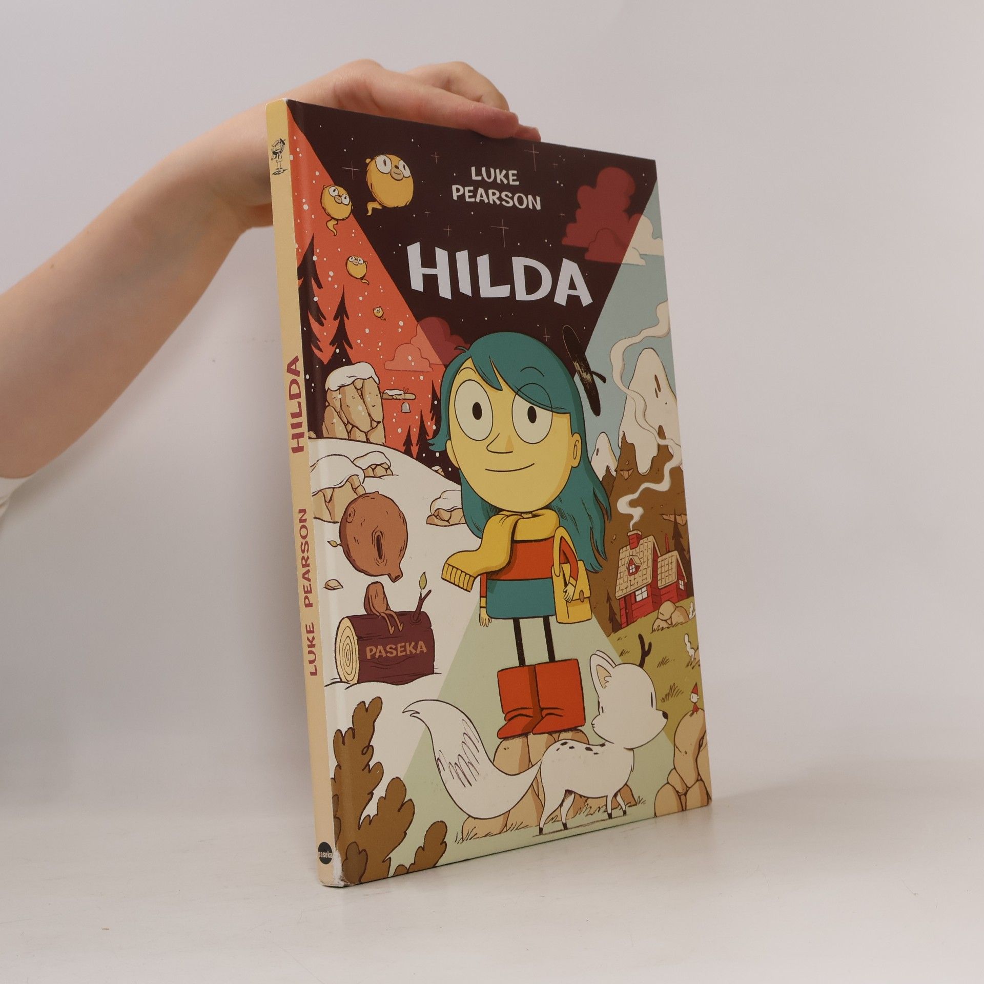 Luke Pearson Hilda a troll ; Hilda a půlnoční obr