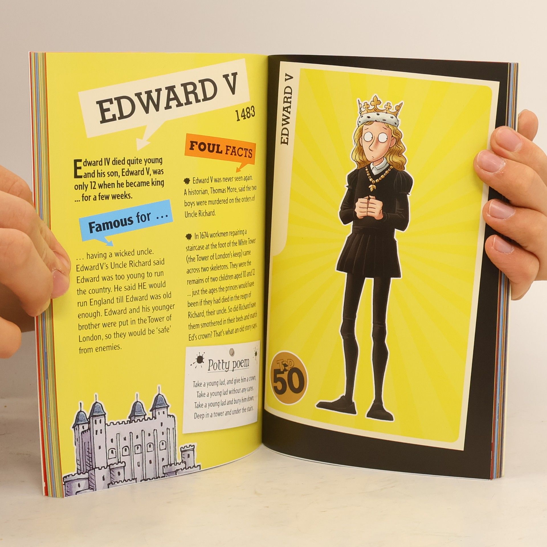 Terry Deary Horrible Histories: Top 50 Kings and Queens