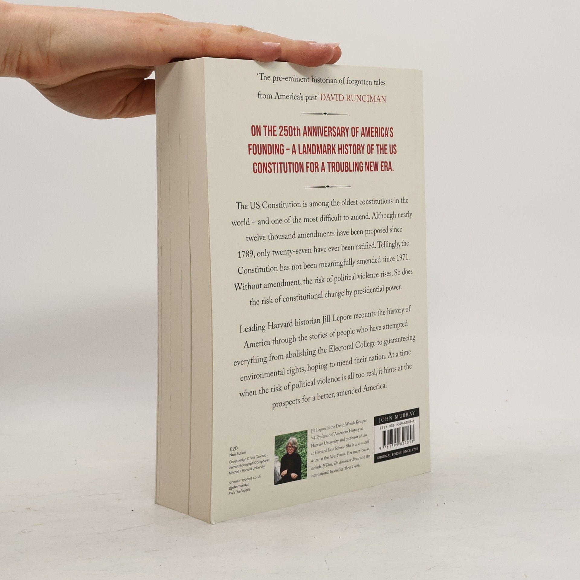 Jill Lepore We the People: A History of the US Constitution