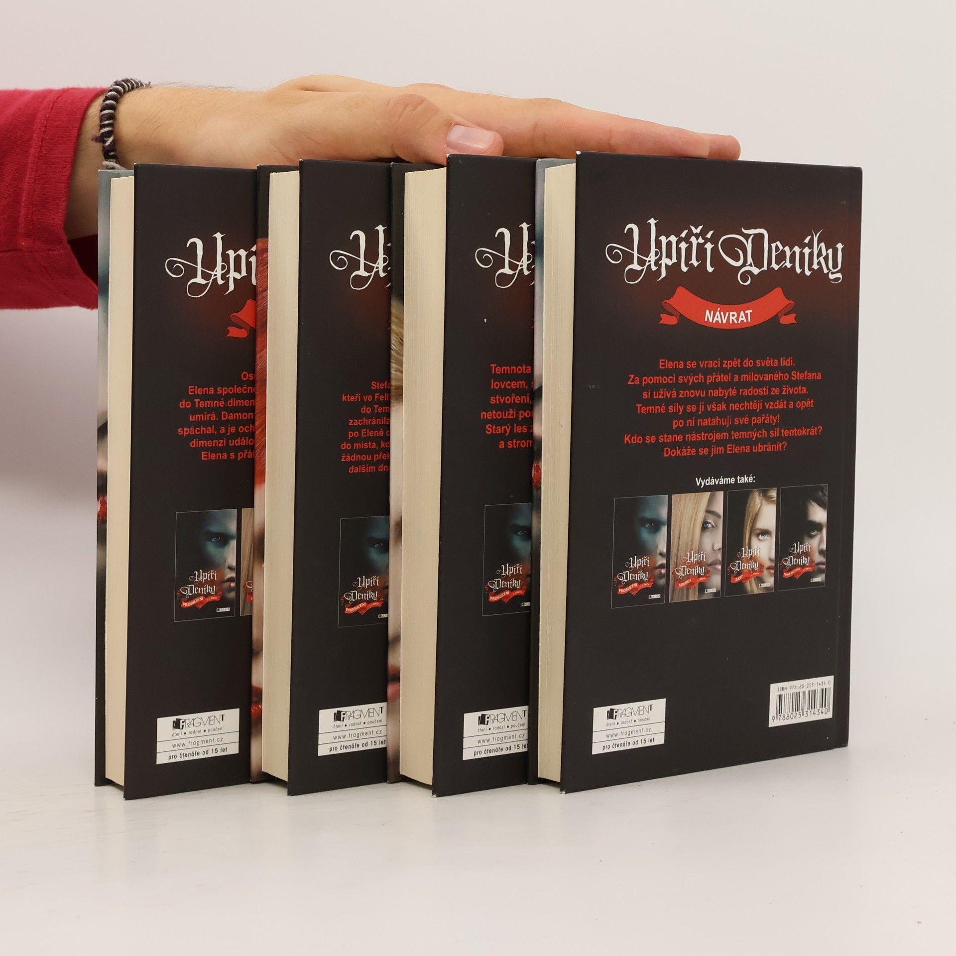 L. J. Smithová  Upíří deníky 5.–8. díl (box)