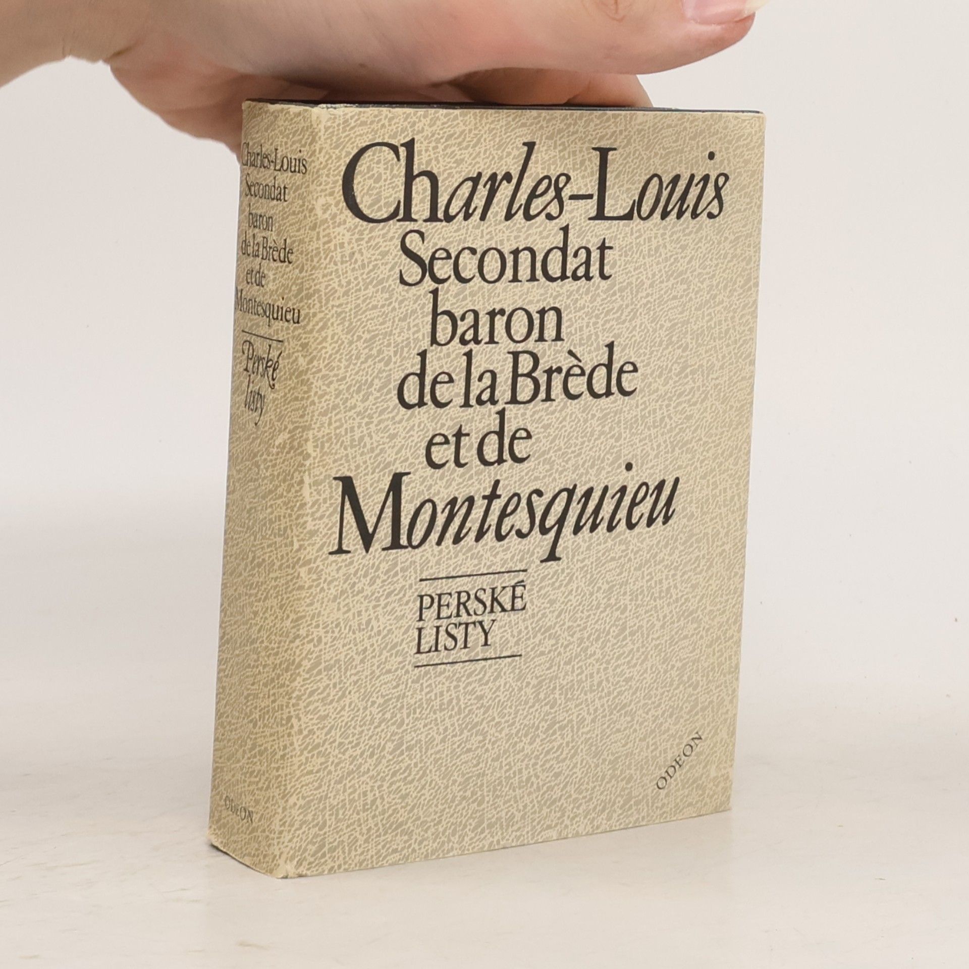 Charles de Secondat, Baron de Montesquieu Perské listy