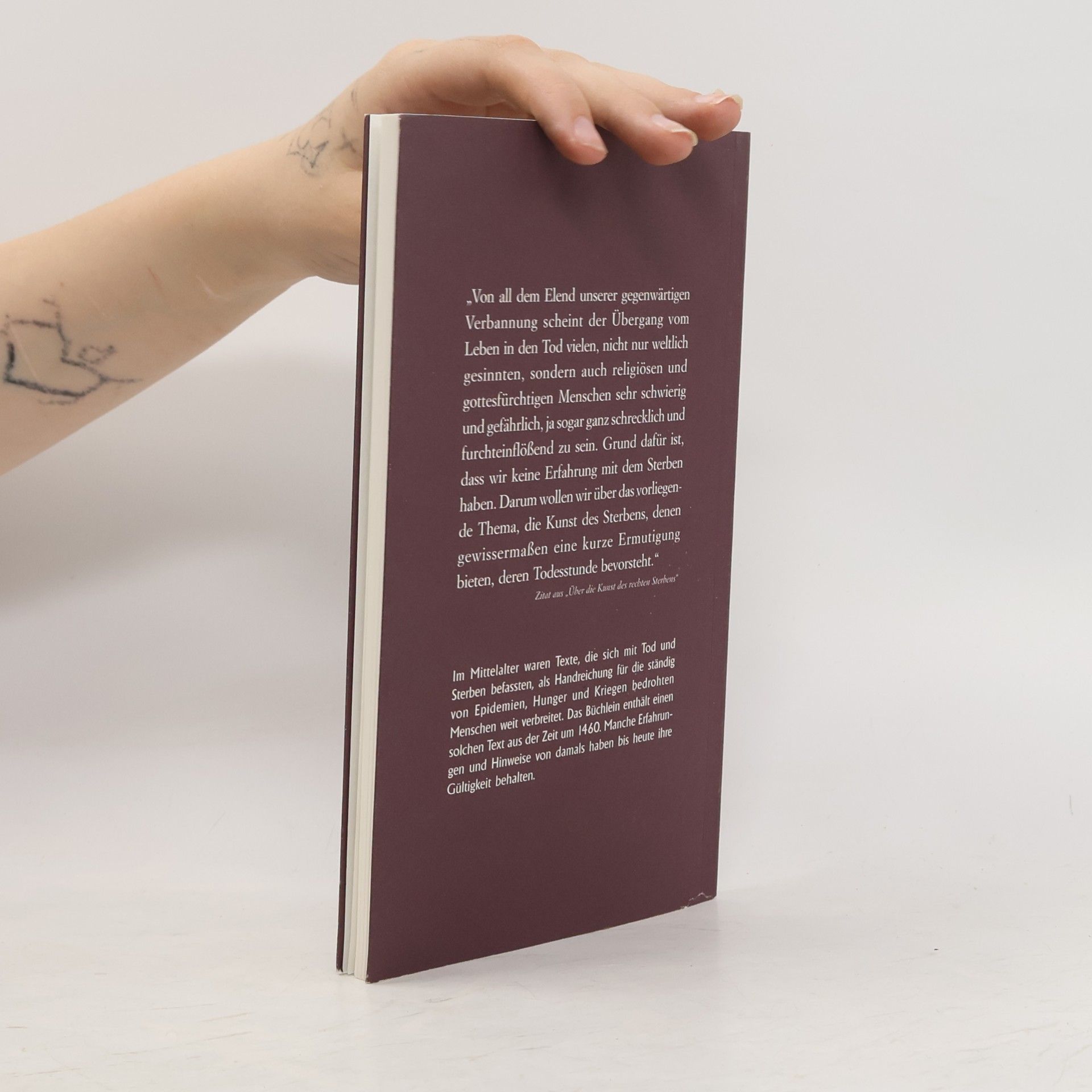 Autorenkollektiv Über die Kunst des rechten Sterbens