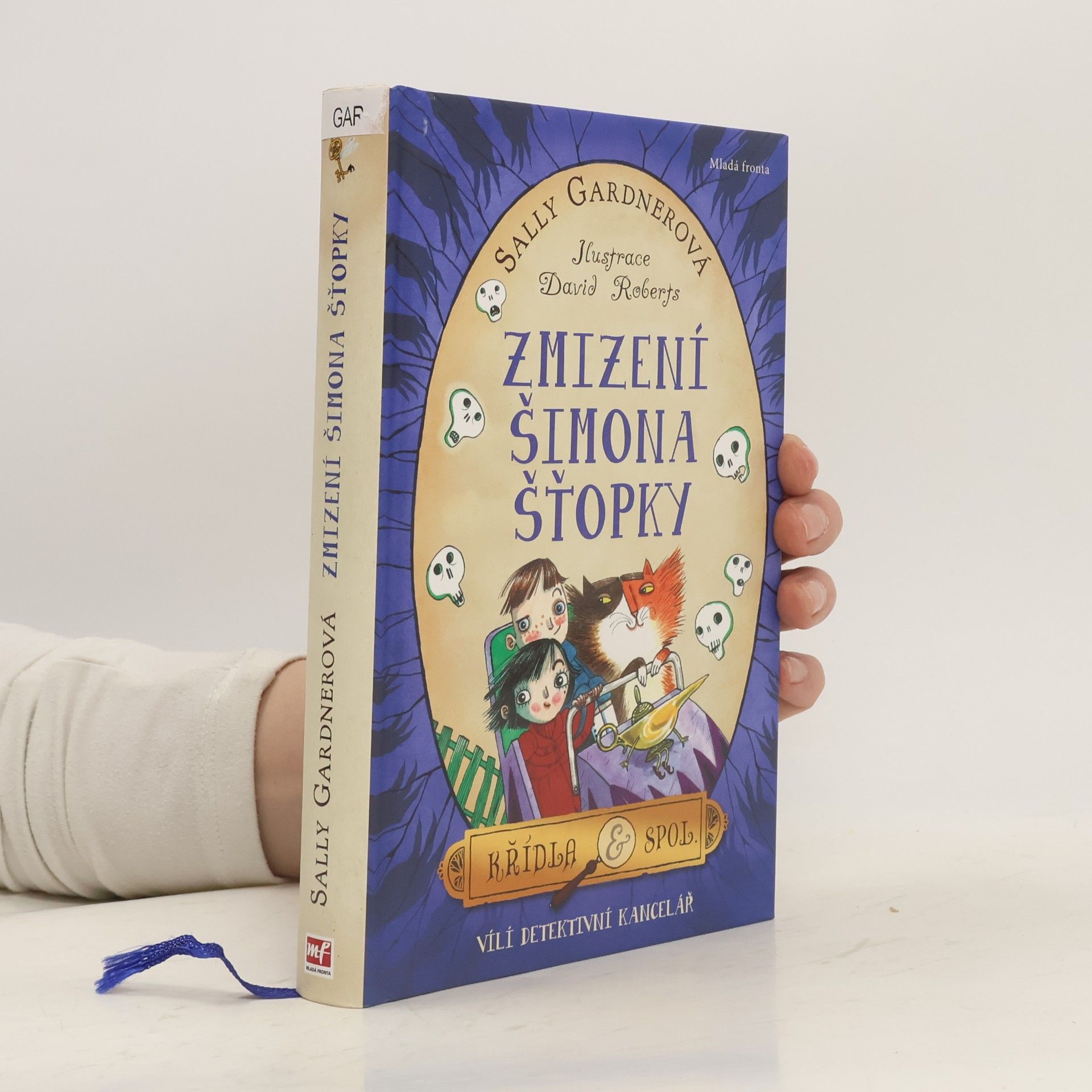 Sally Gardner Zmizení Šimona Šťopky