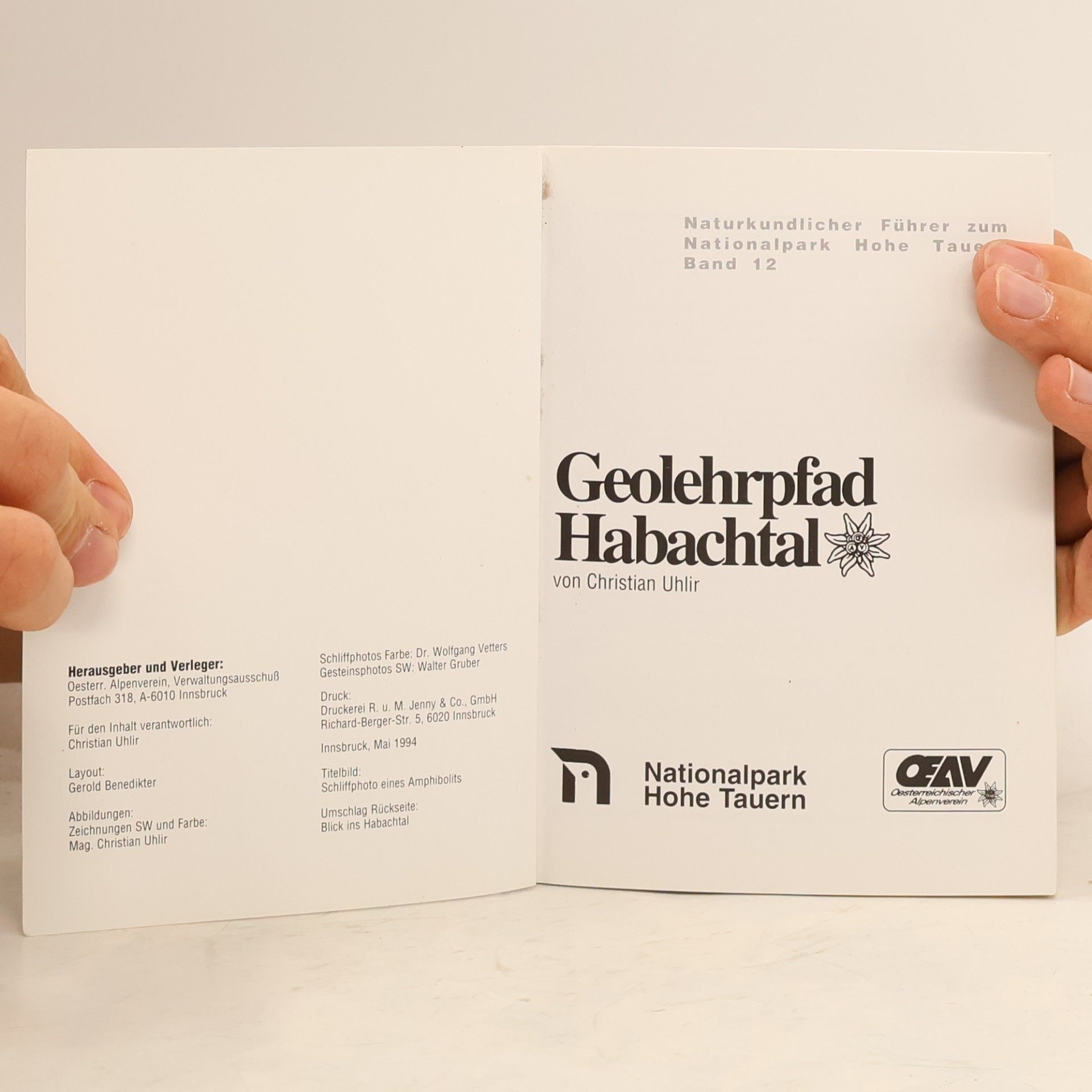 Autorenkollektiv Geolehrpfad Habachtal