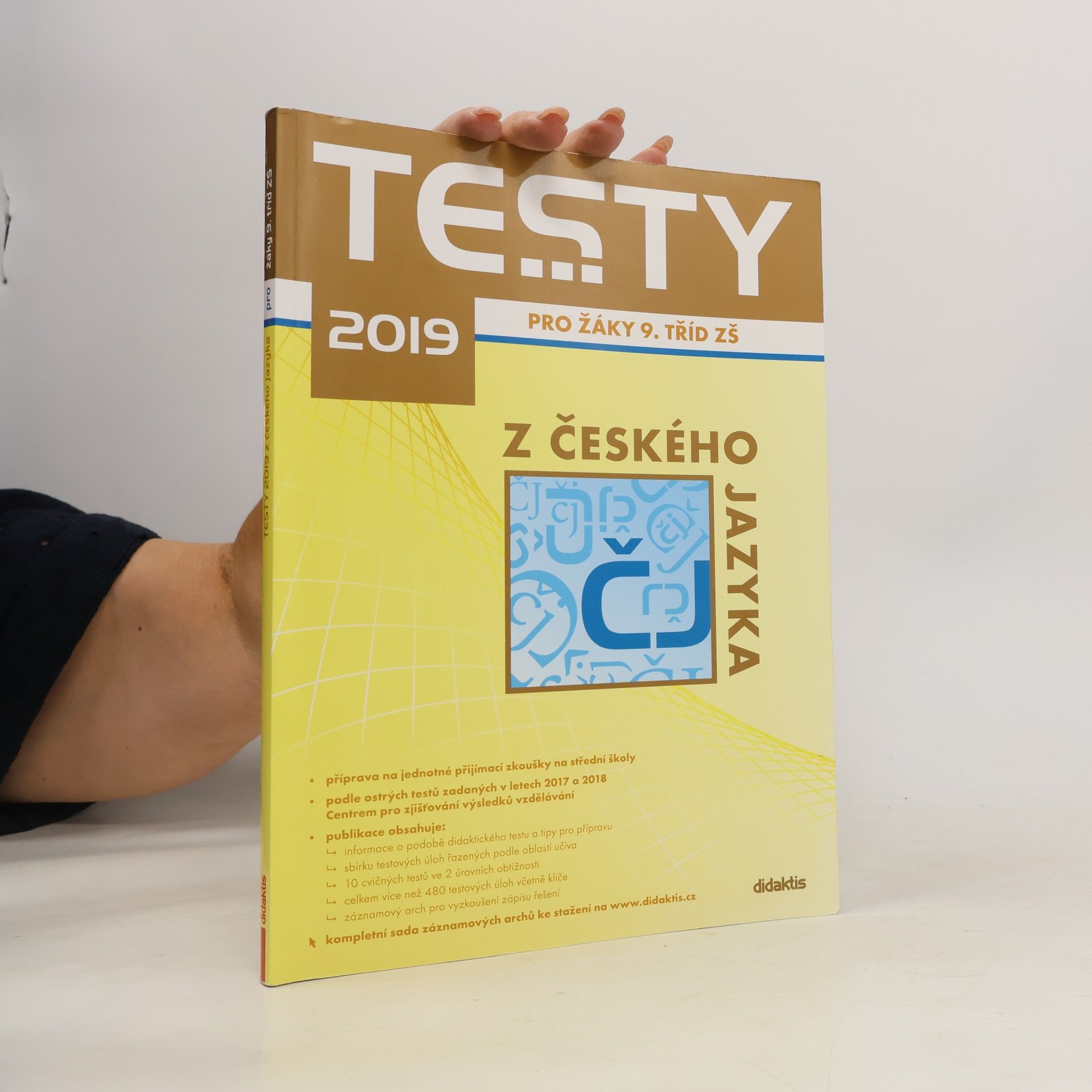Kolektiv autorů Testy z českého jazyka : pro žáky 9. tříd ZŠ