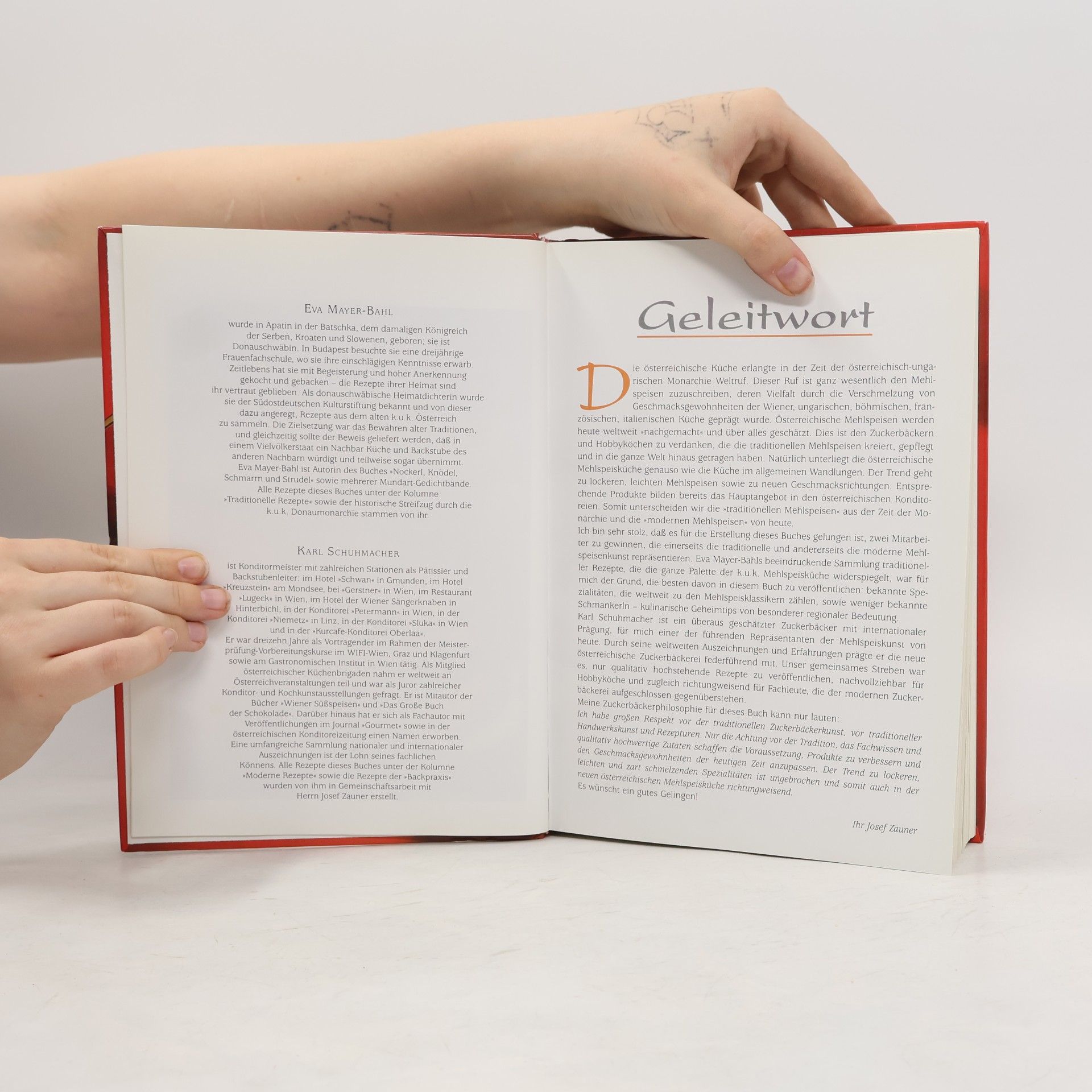 Josef Zauner Das große Buch der Österreichischen Mehlspeisen