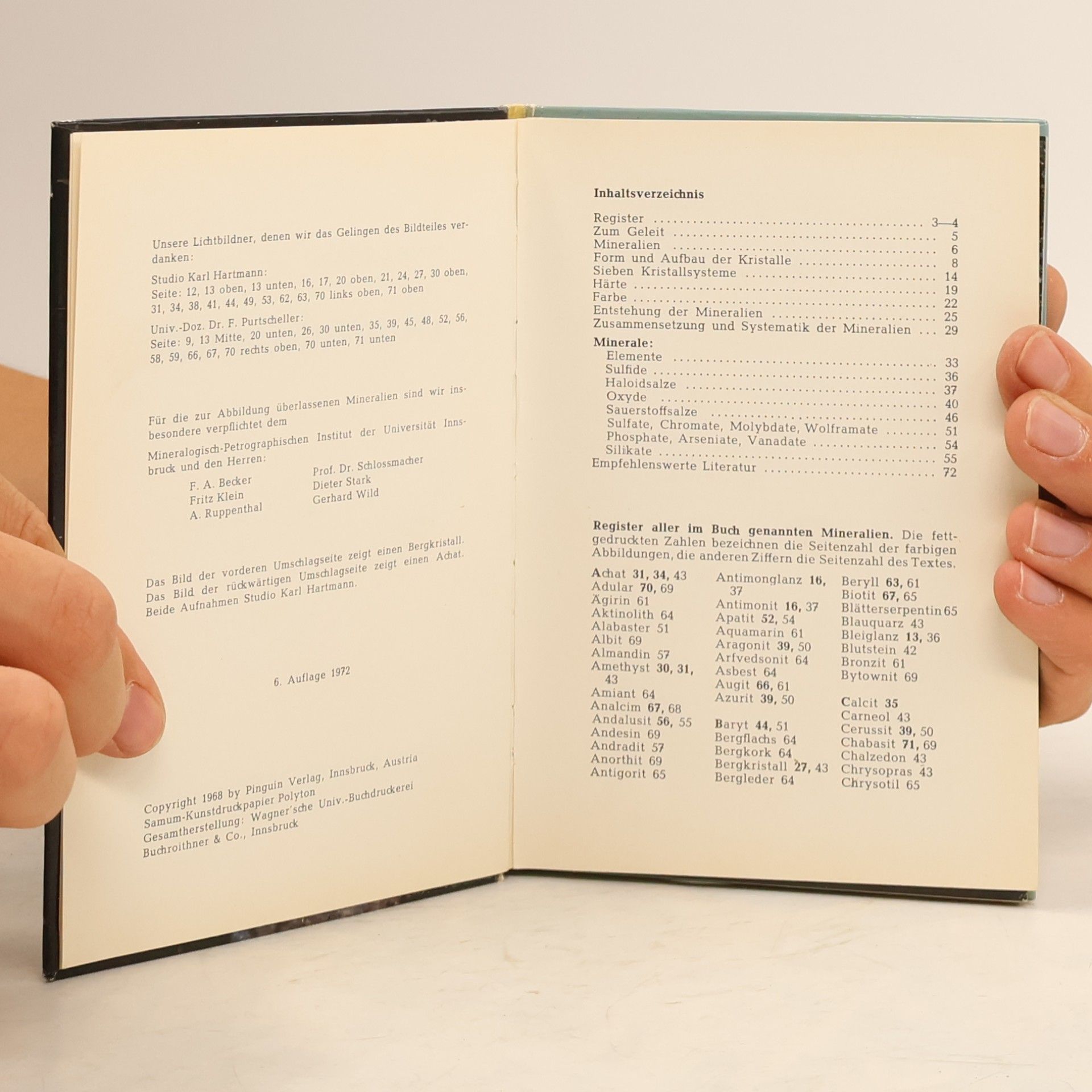 Various authors Mein kleines Mineralienbuch