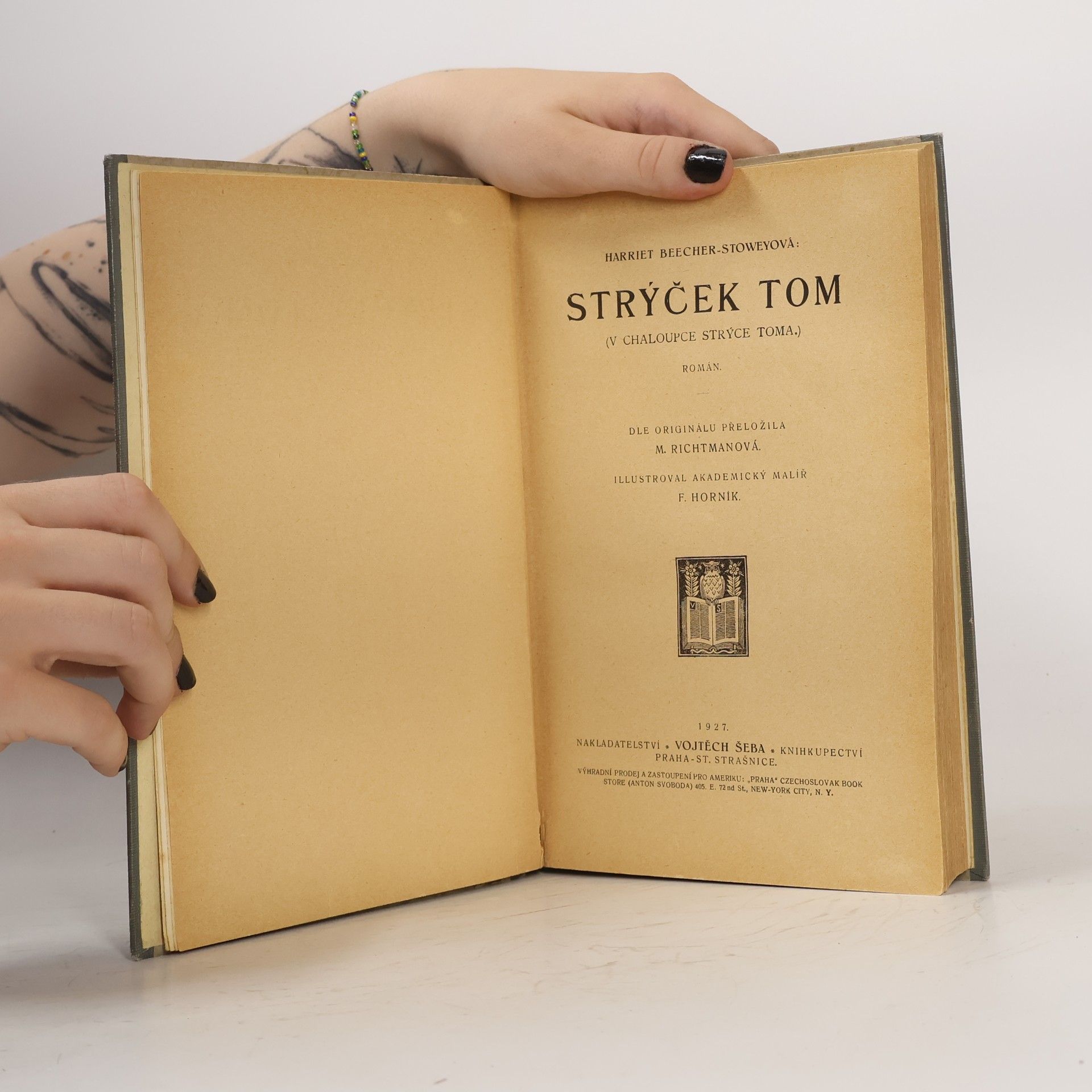 Harriet Beecher Stowe Strýček Tom (V chaloupce strýce Toma)