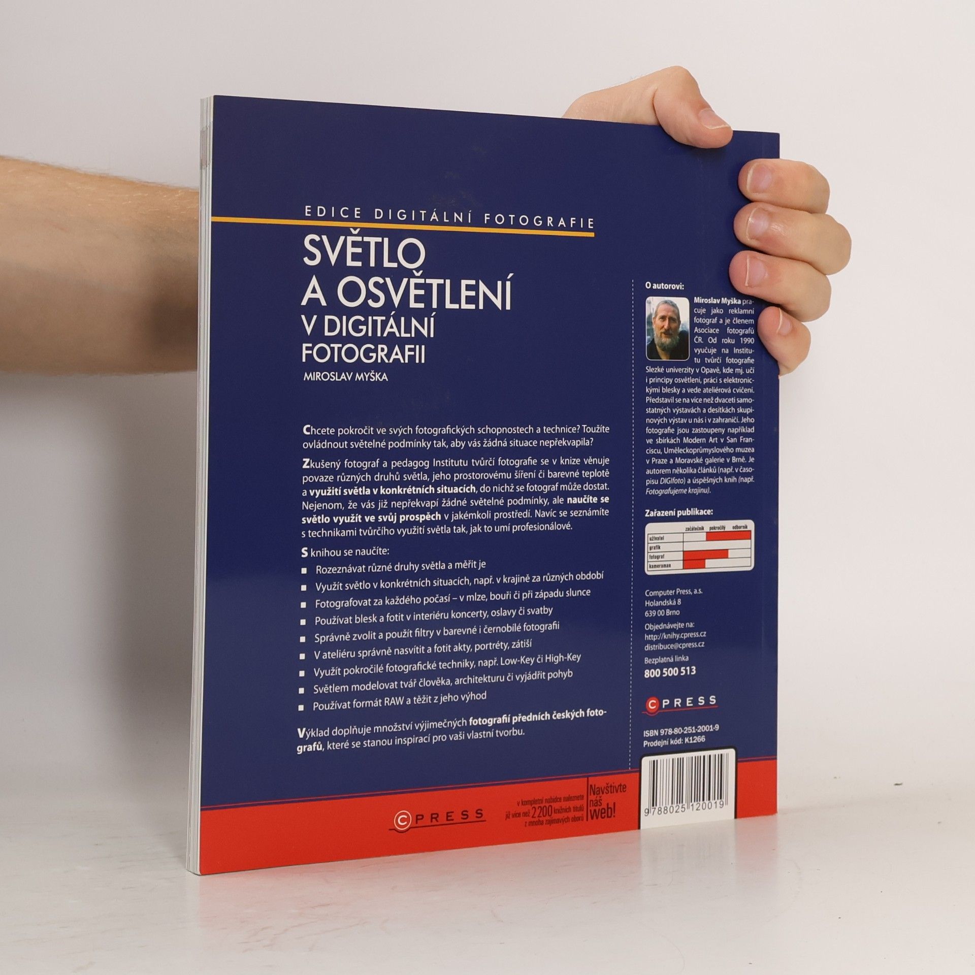 Miroslav Myška Světlo a osvětlení v digitální fotografii