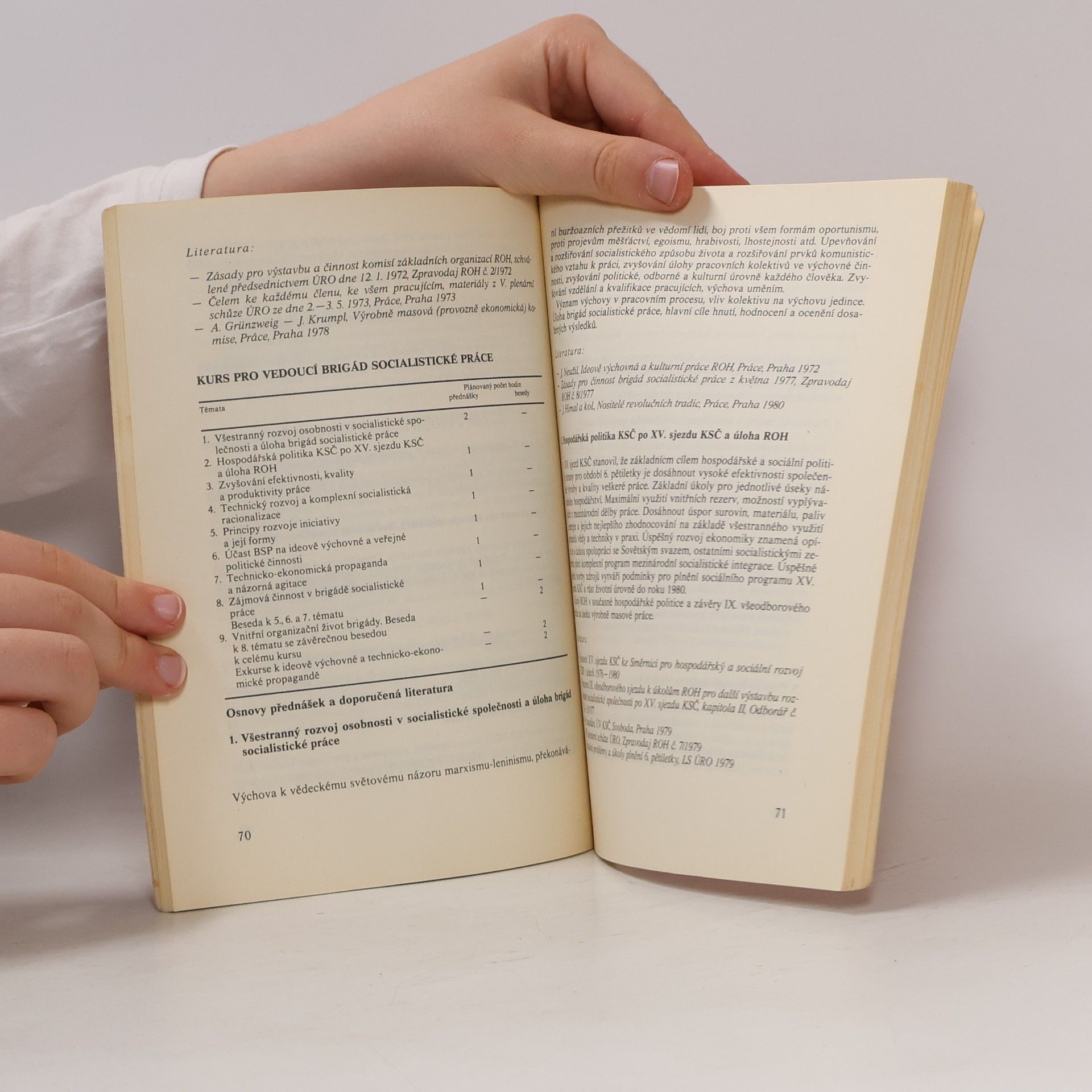 Kolektiv autorů Sešit odborářského propagandisty 1980-1981