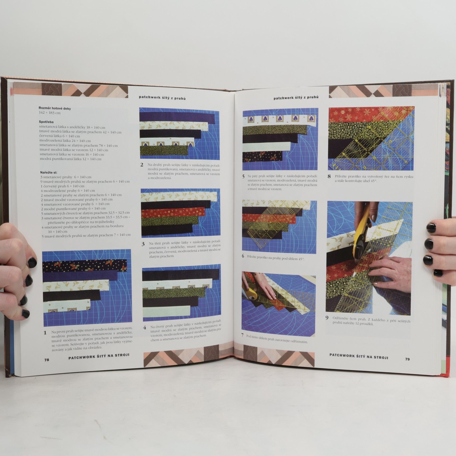 Renata Bažantová Patchwork šitý na stroji