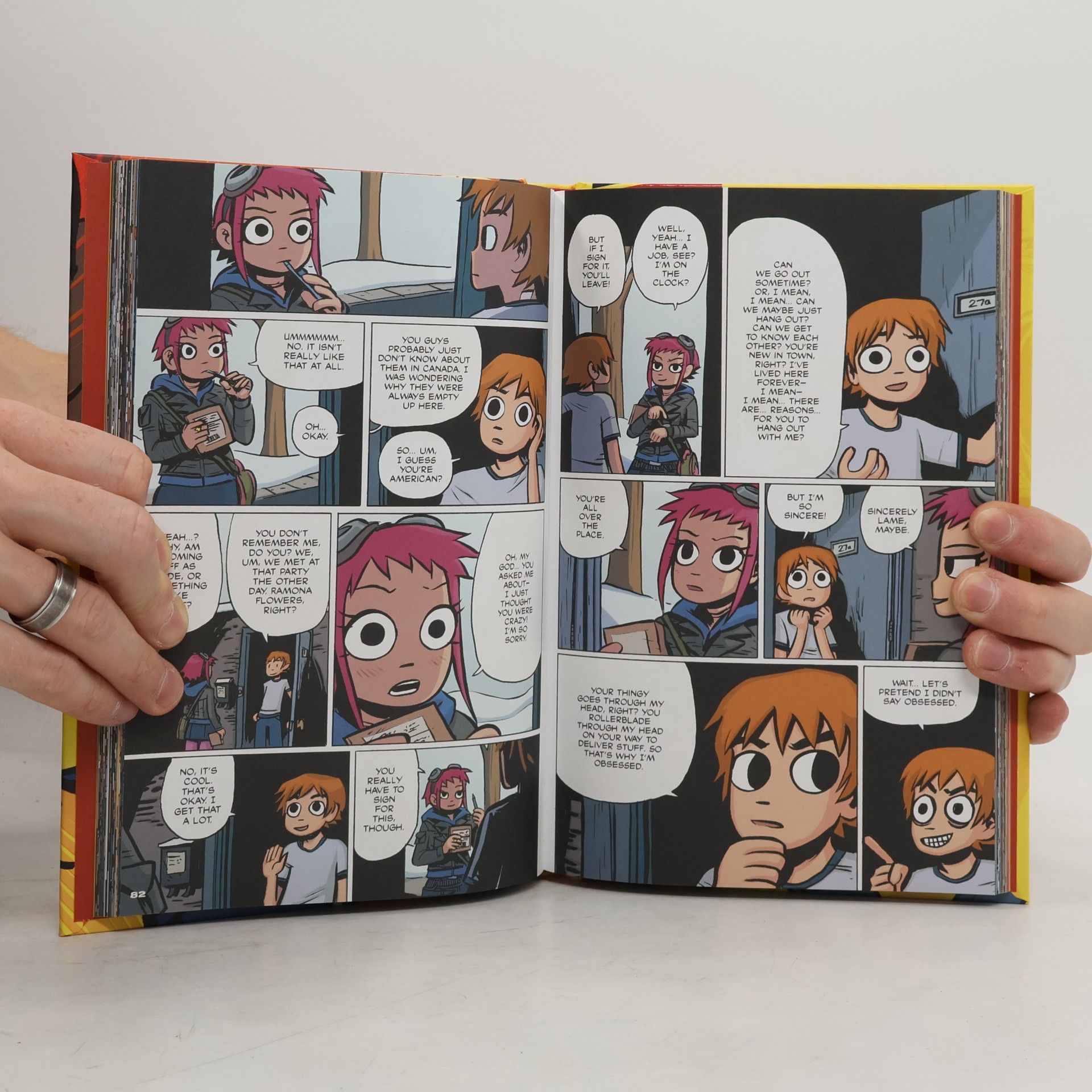 Bryan Lee O’Malley Scott Pilgrim Color Hardcover Volume 1