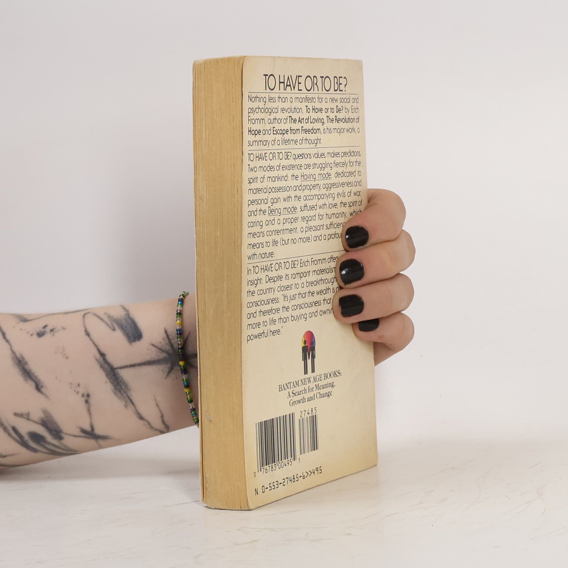 Erich Fromm To Have or to Be