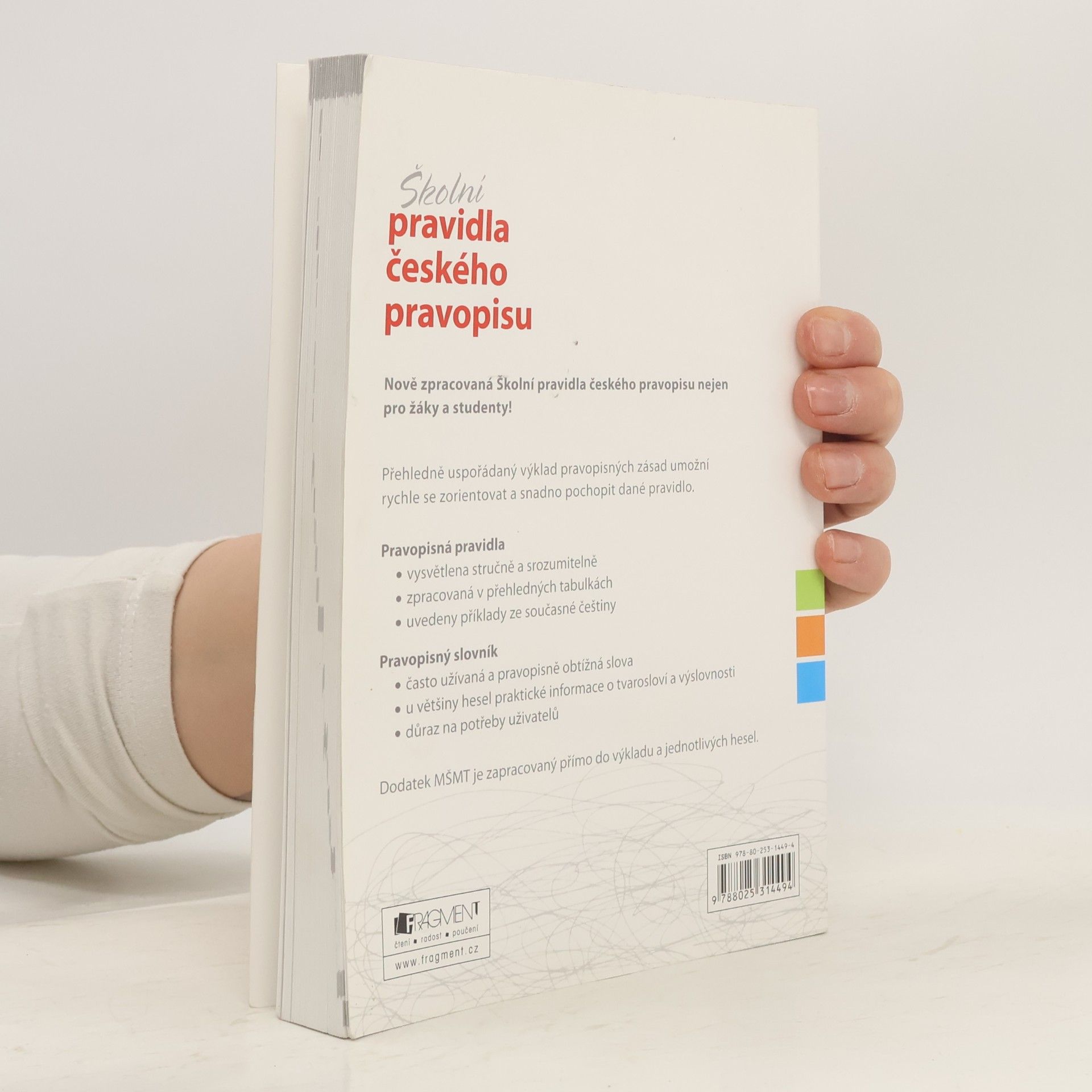 Marie Sochrová Školní pravidla českého pravopisu