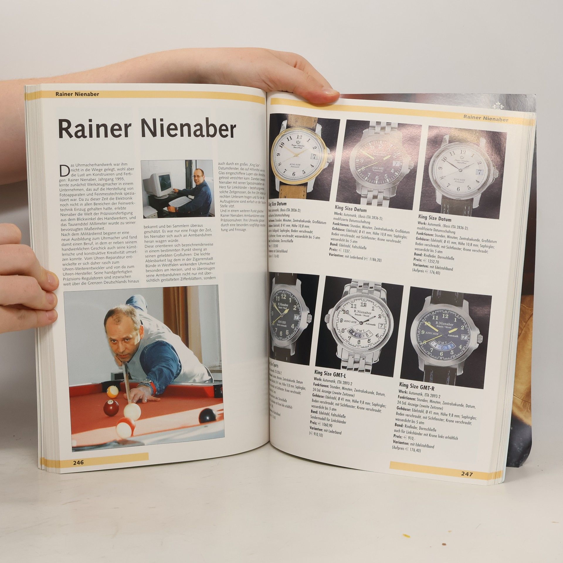 Peter Braun Armband-Uhren-Katalog 2002