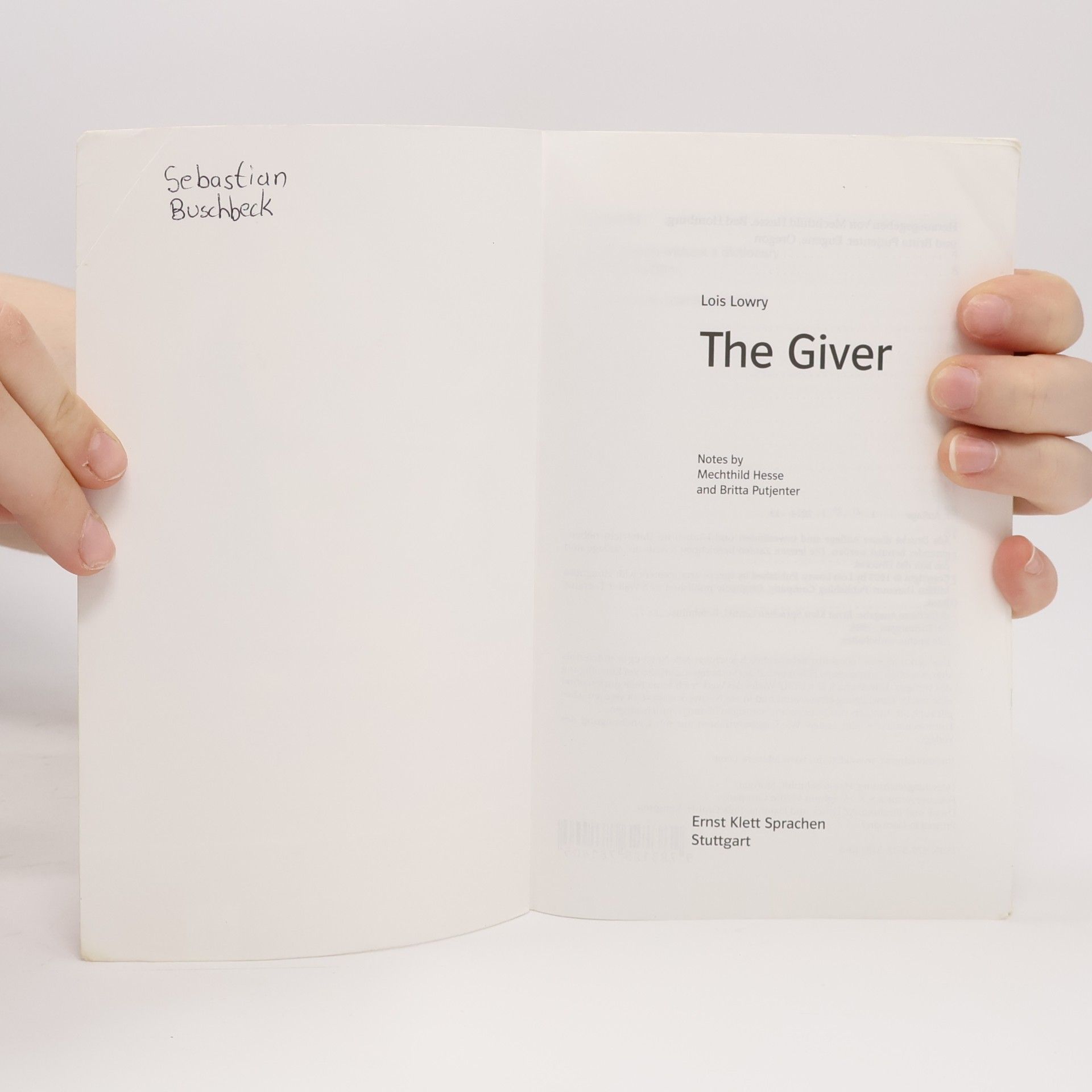 Lois Lowry The Giver