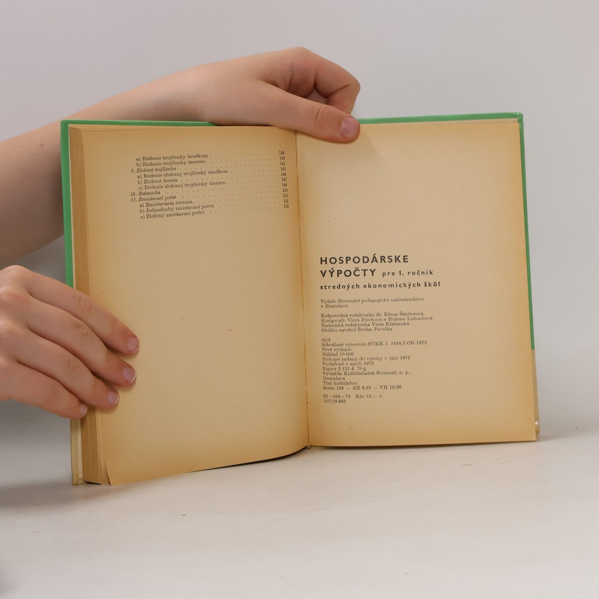 Ladislav Schramm Hospodárské výpočty pre 2. ročník stredných ekonomických škol
