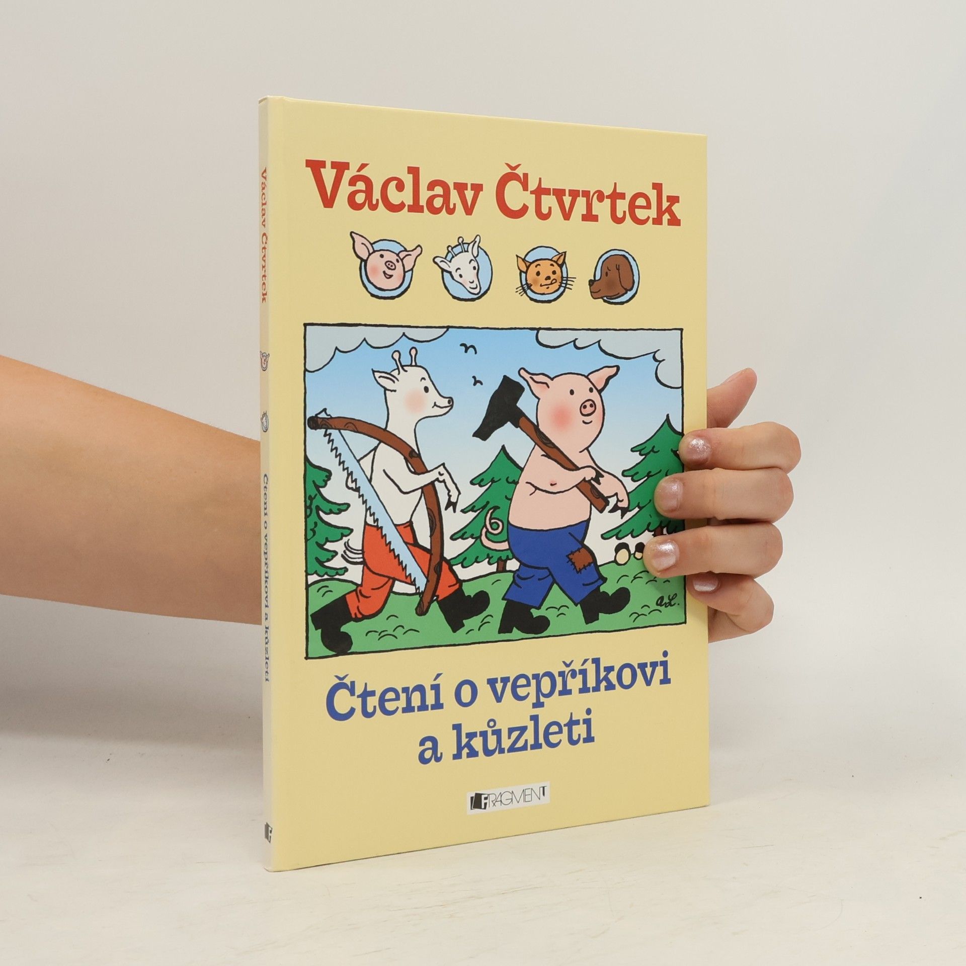 Václav Čtvrtek Čtení o vepříkovi a kůzleti