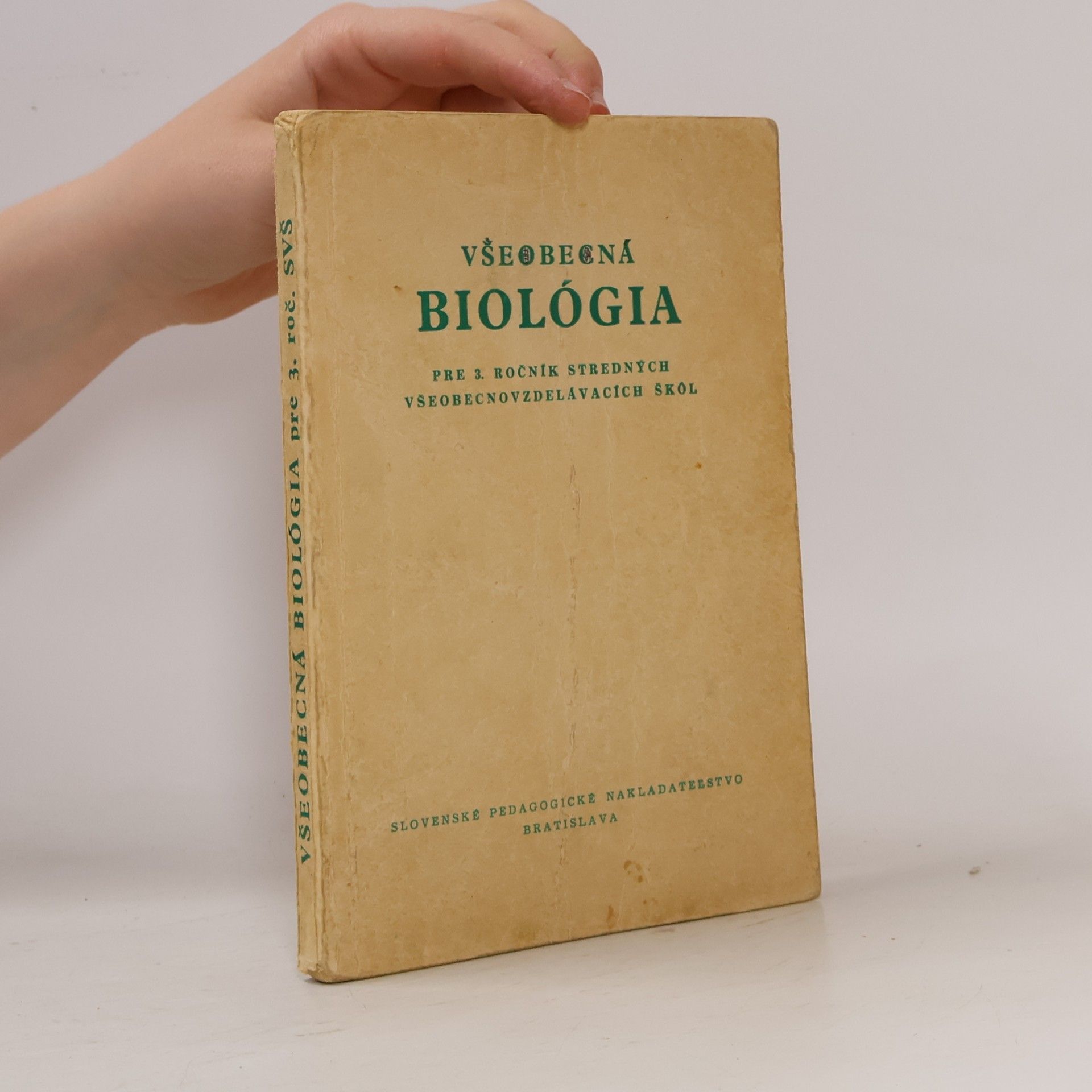 Kolektiv autorů Všeobecná biológia
