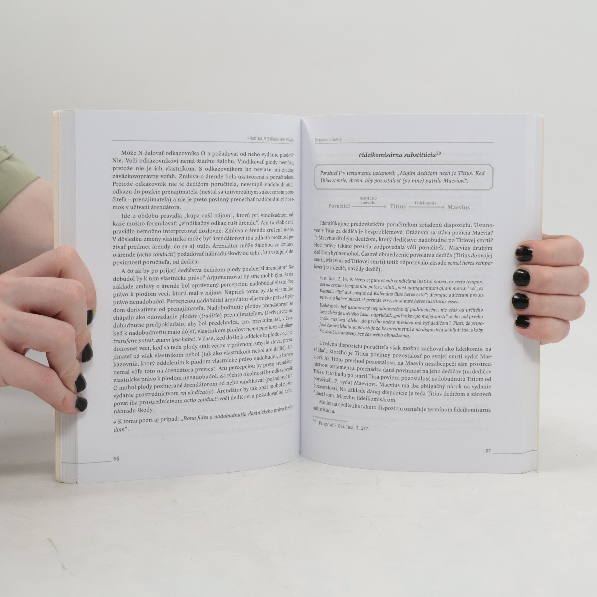 Veronika Kleňová Praktikum z rímského práva