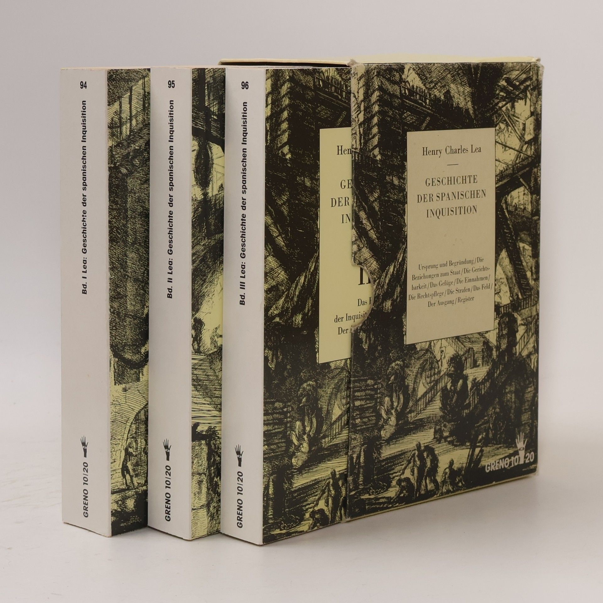 Henry Charles Lea Geschichte der spanischen Inquisition 1-3