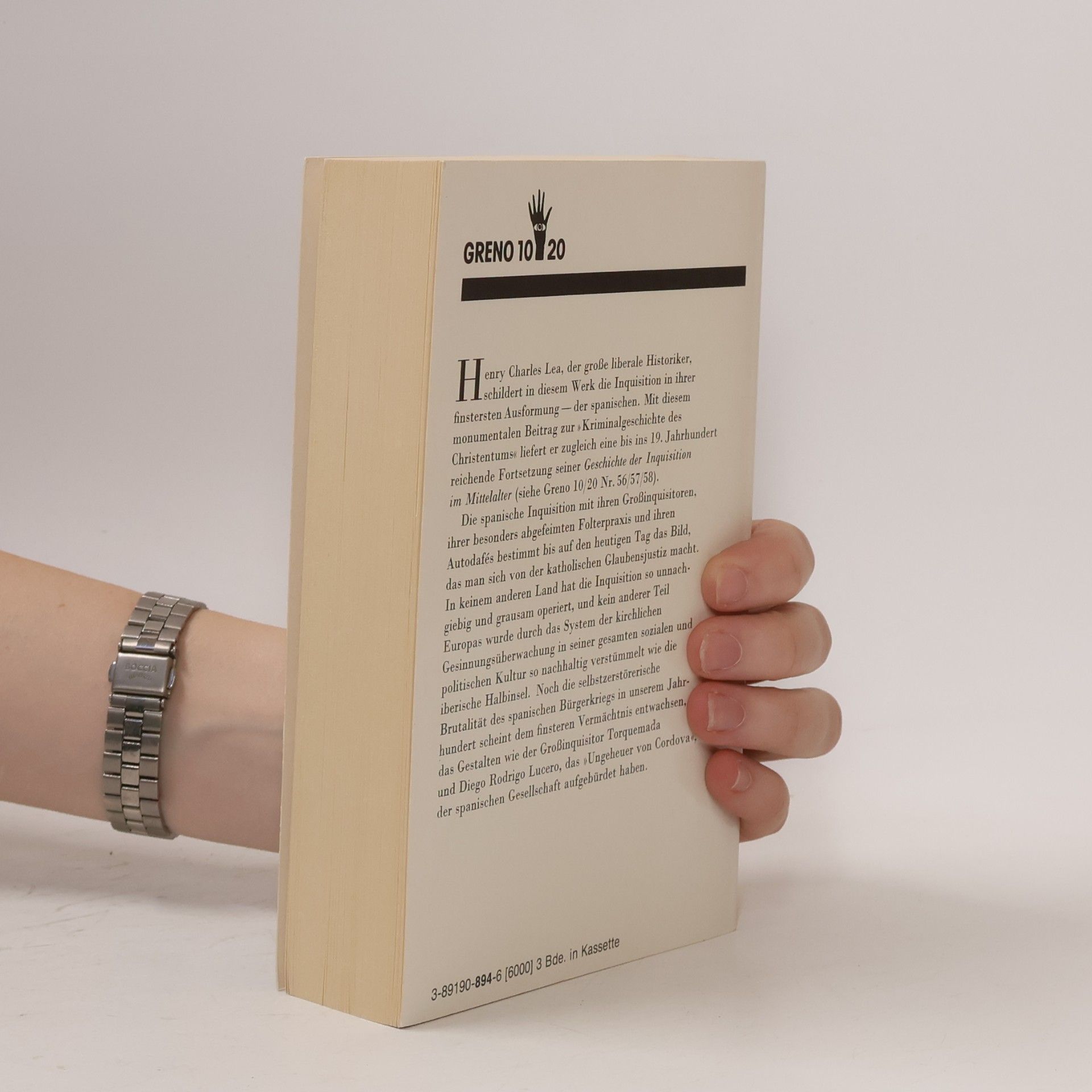 Henry Charles Lea Geschichte der spanischen Inquisition 1-3