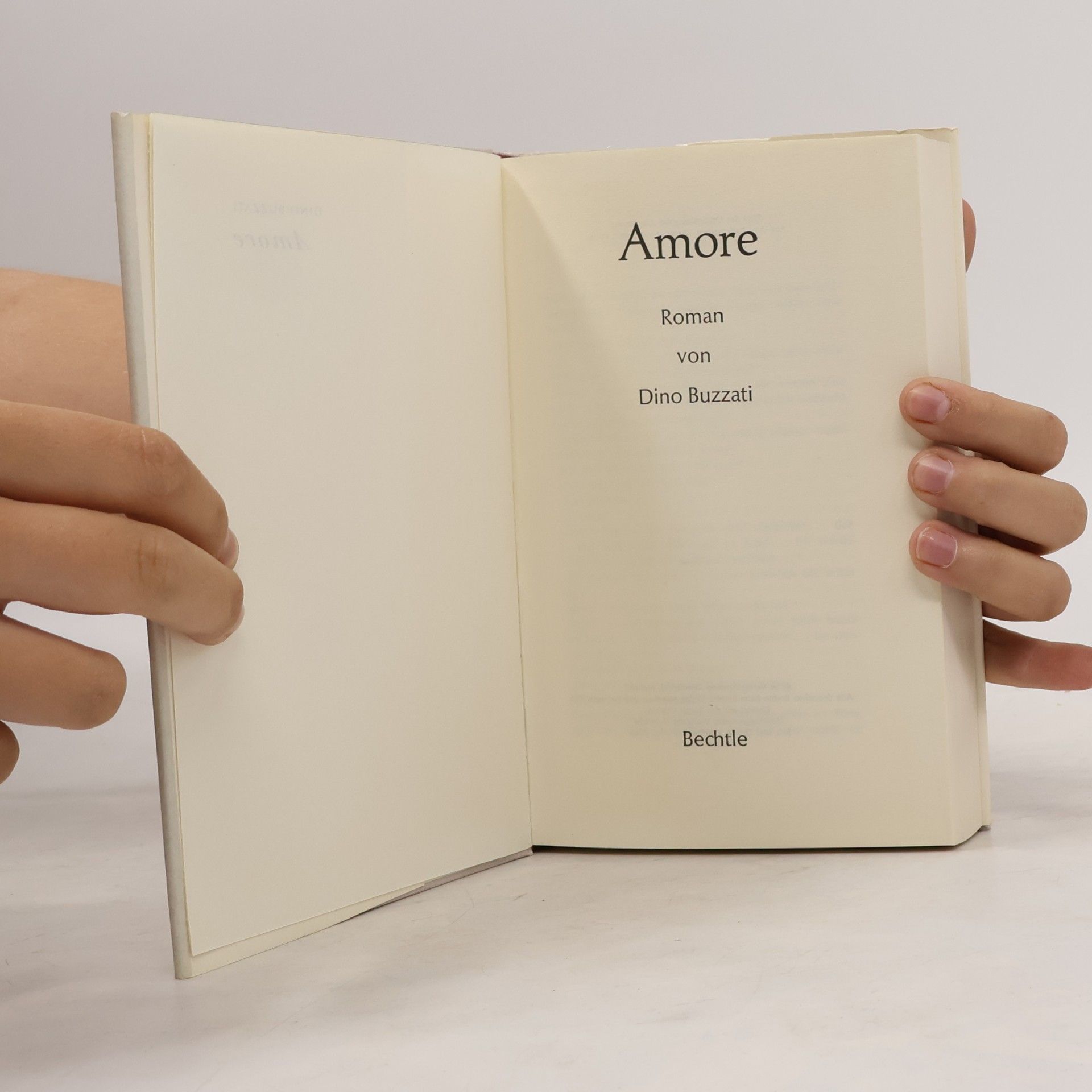 Dino Buzzati Amore