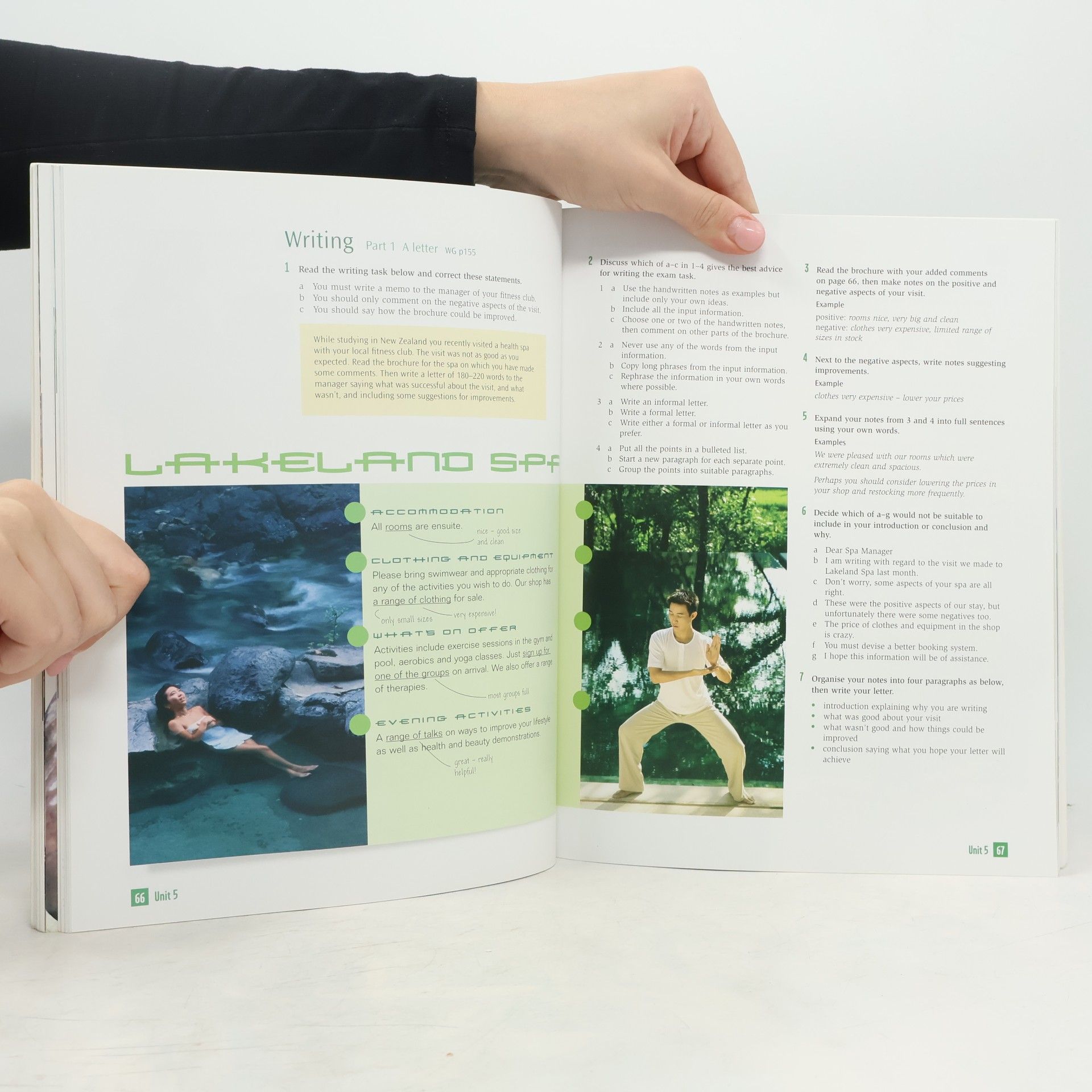 Kathy Gude CAE result. Student's book
