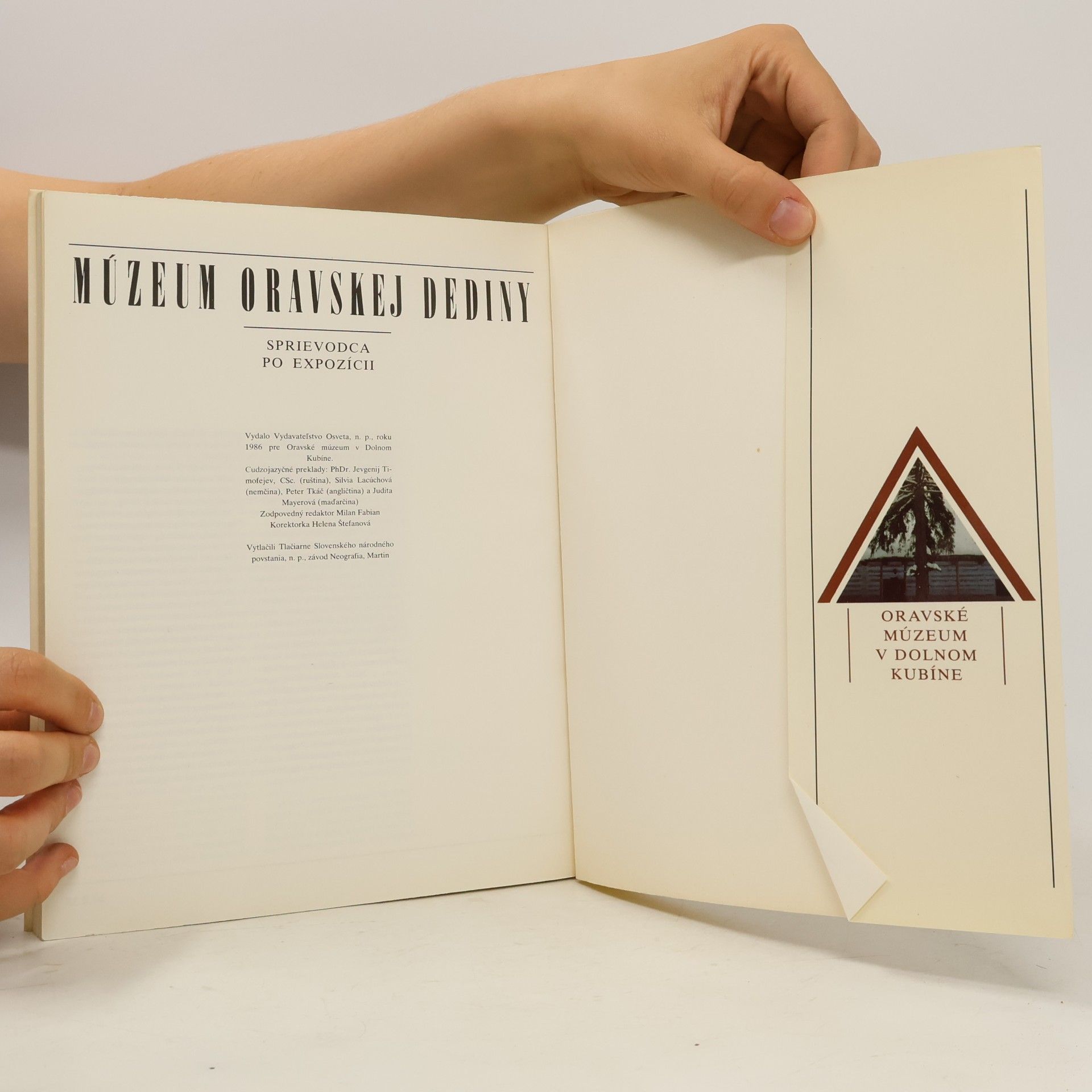 Autorenkollektiv Múzeum oravskej dediny. Sprievodca po expozícii