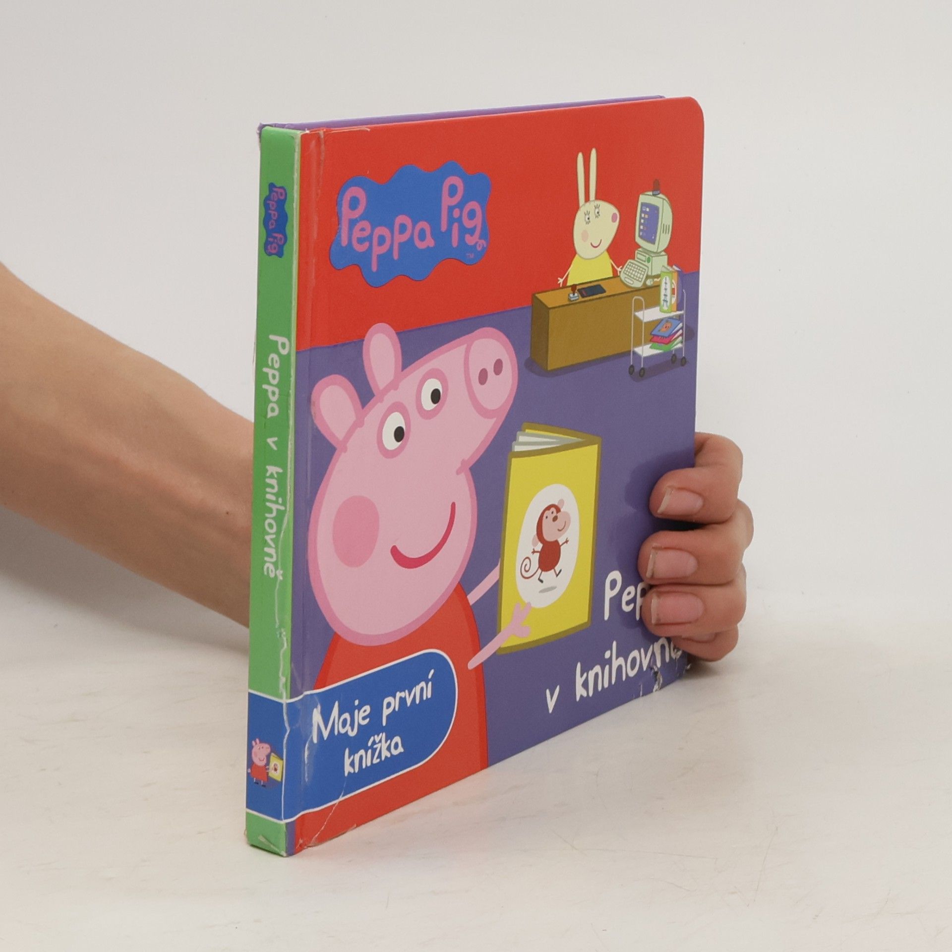 Peppa v knihovně